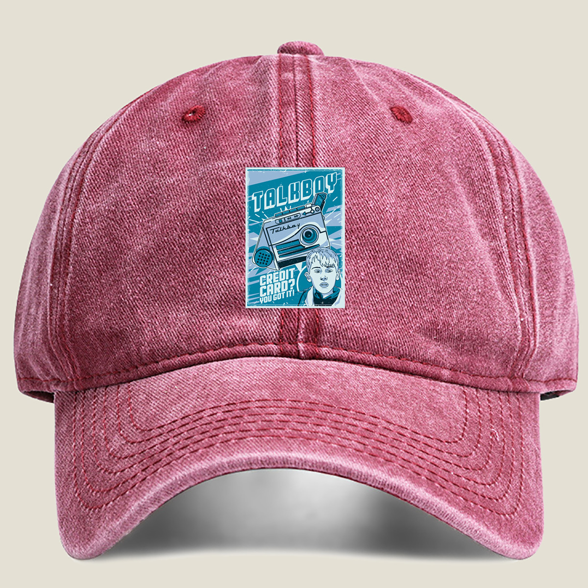 Talkboy: Credit Card? You Got It! - Washed Denim - Baseball Cap