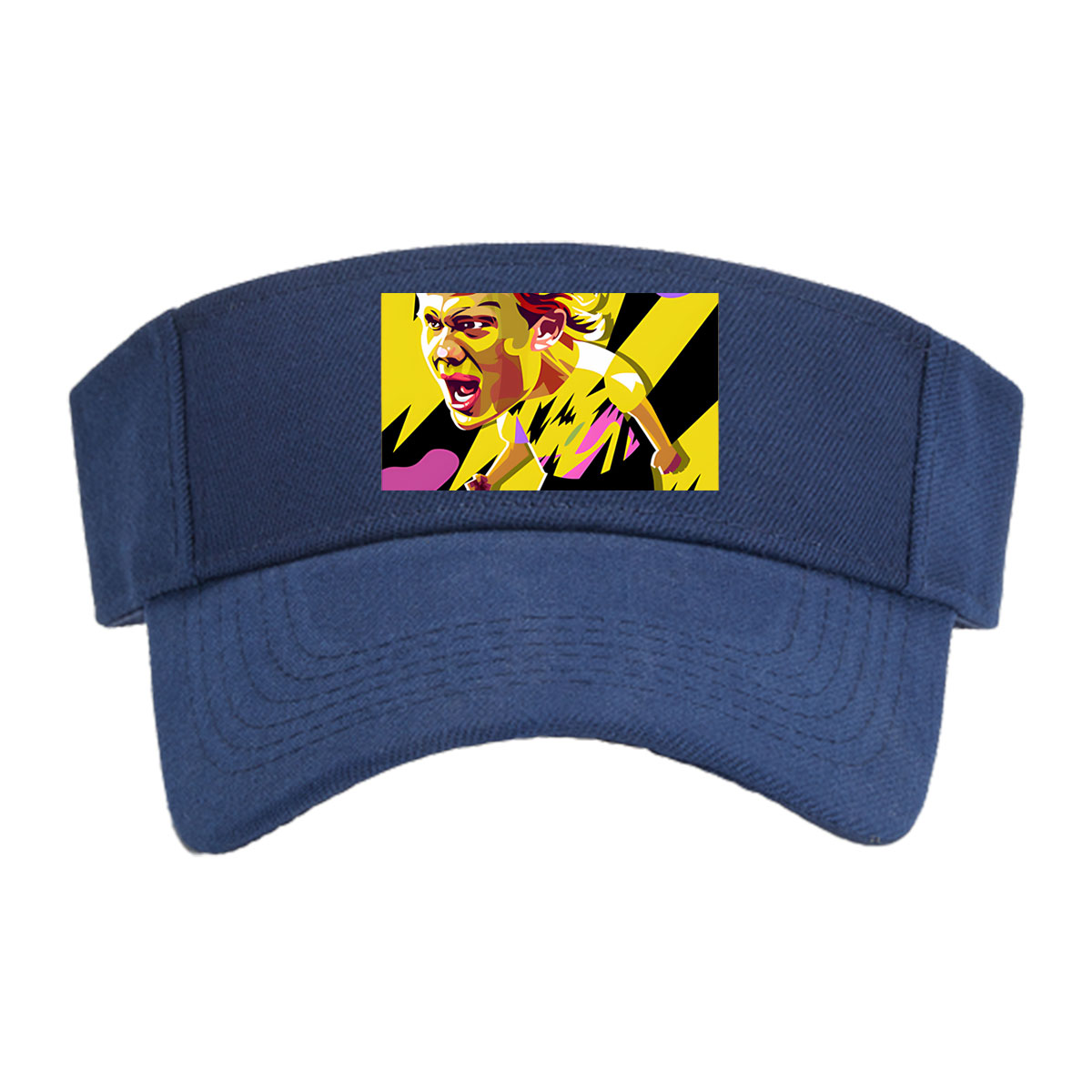 Bolt in Motion: Lightning Speed Sprinter -  Visor cap