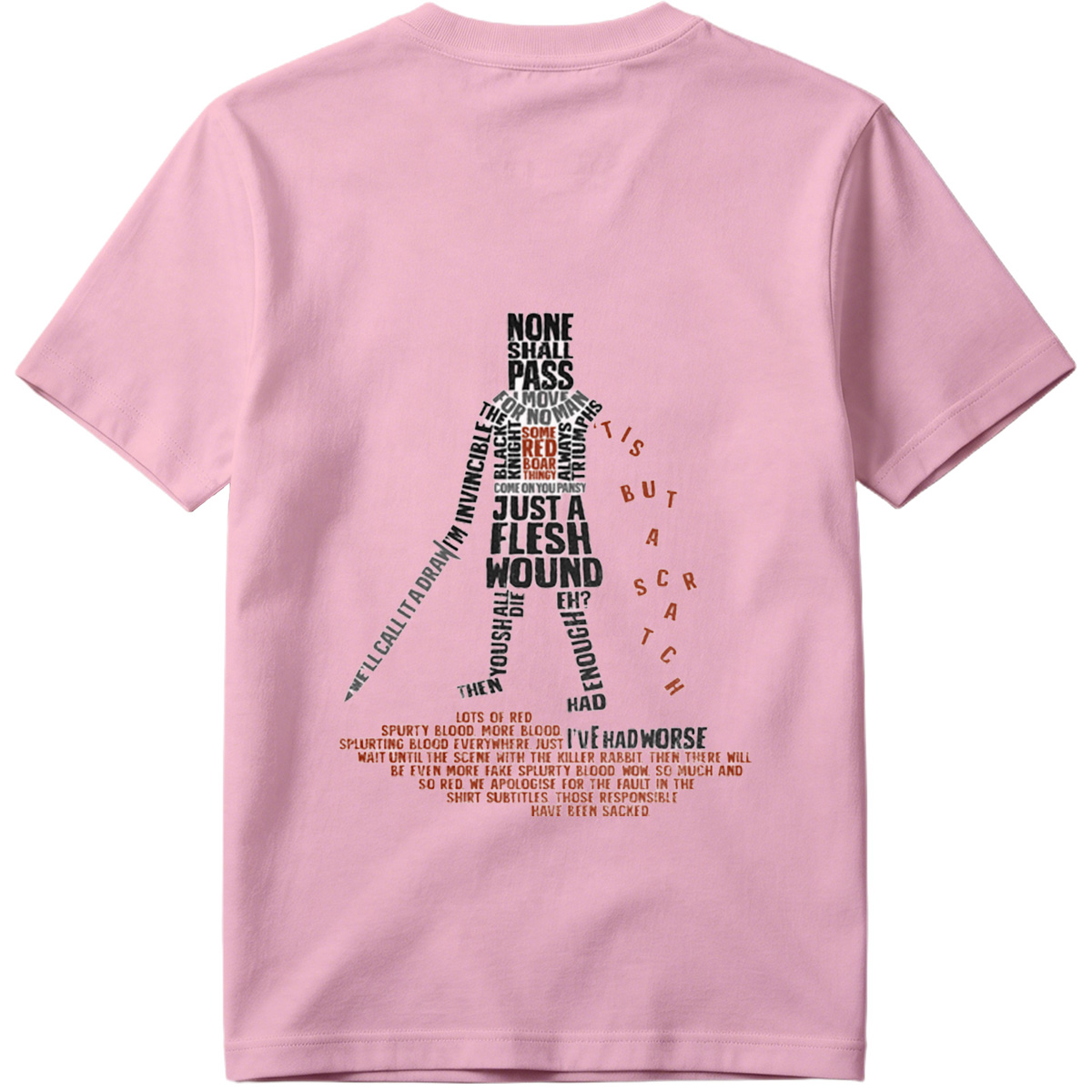 Monty Python and the Holy Grail - Knight's Quote Art - Tee