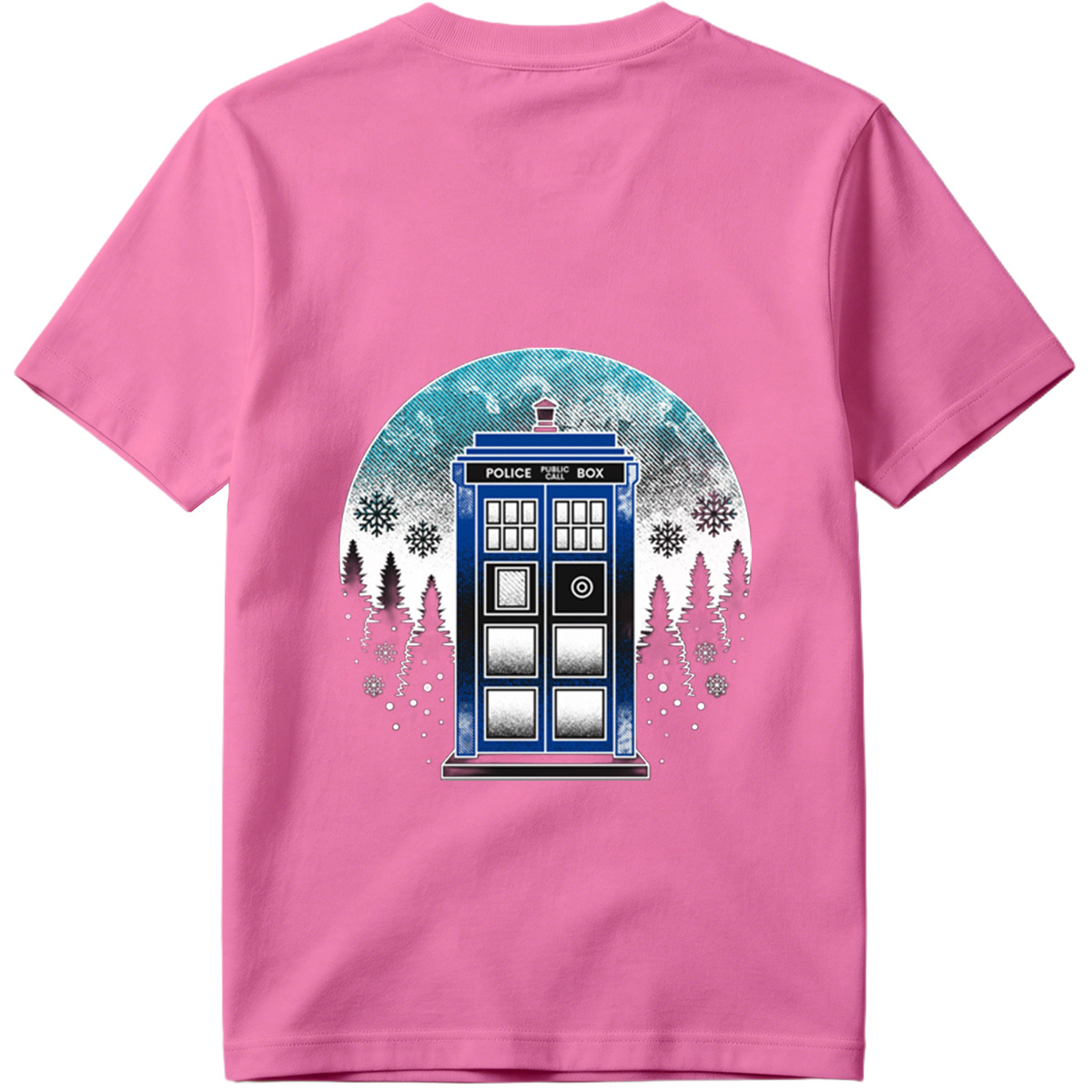 TARDIS in Winter Wonderland - Tee