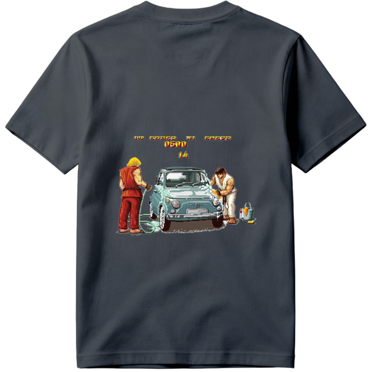 Street Fighter: Ryu and Ken Wash Car - Tee