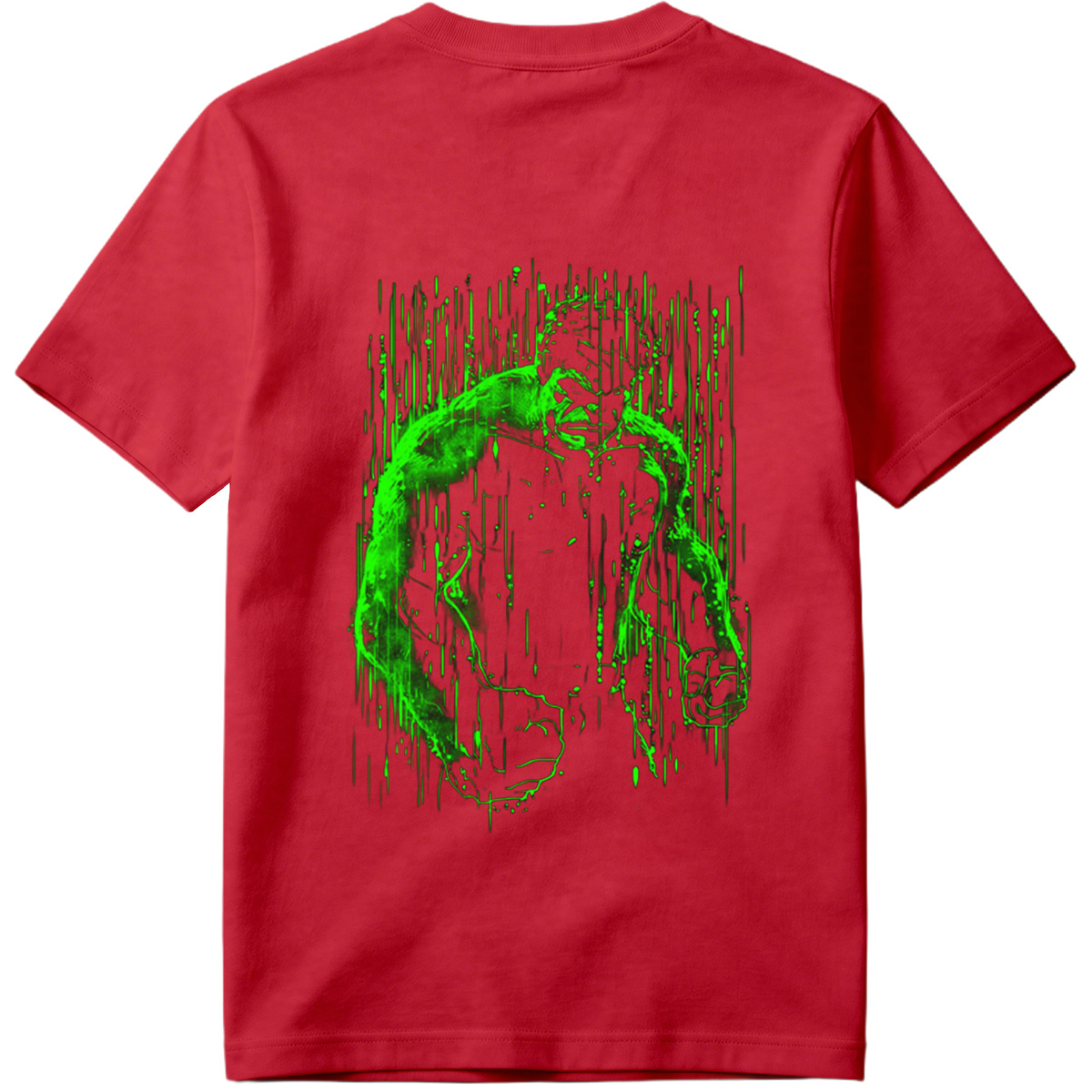 Hulk in Matrix Style - Tee