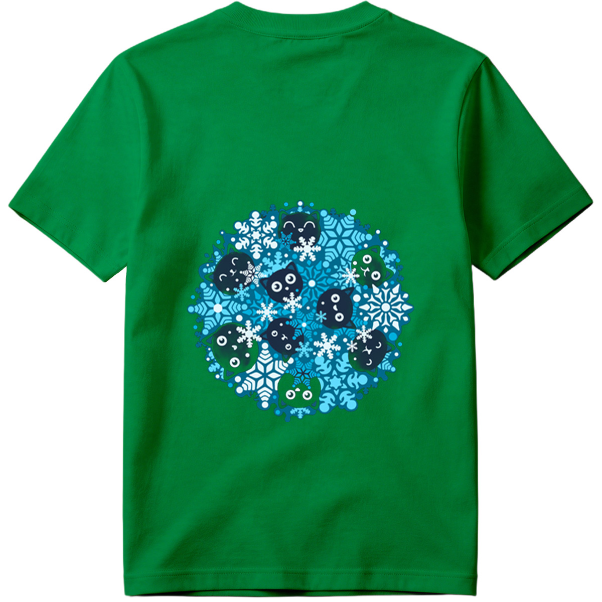 Pusheen Snowflake Pattern - Tee