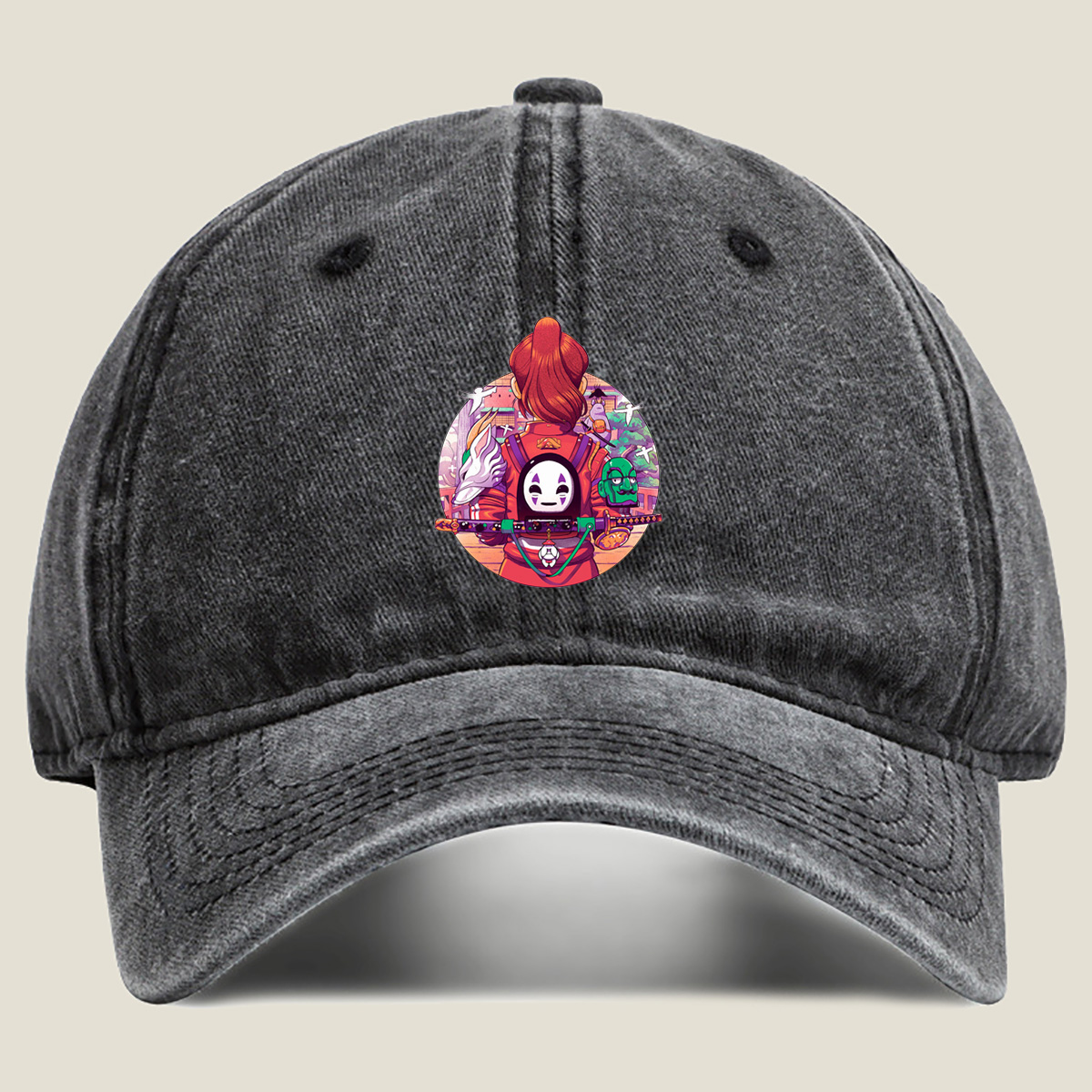 Samurai Jack and the Ninja Masks - Washed Denim - Baseball Cap