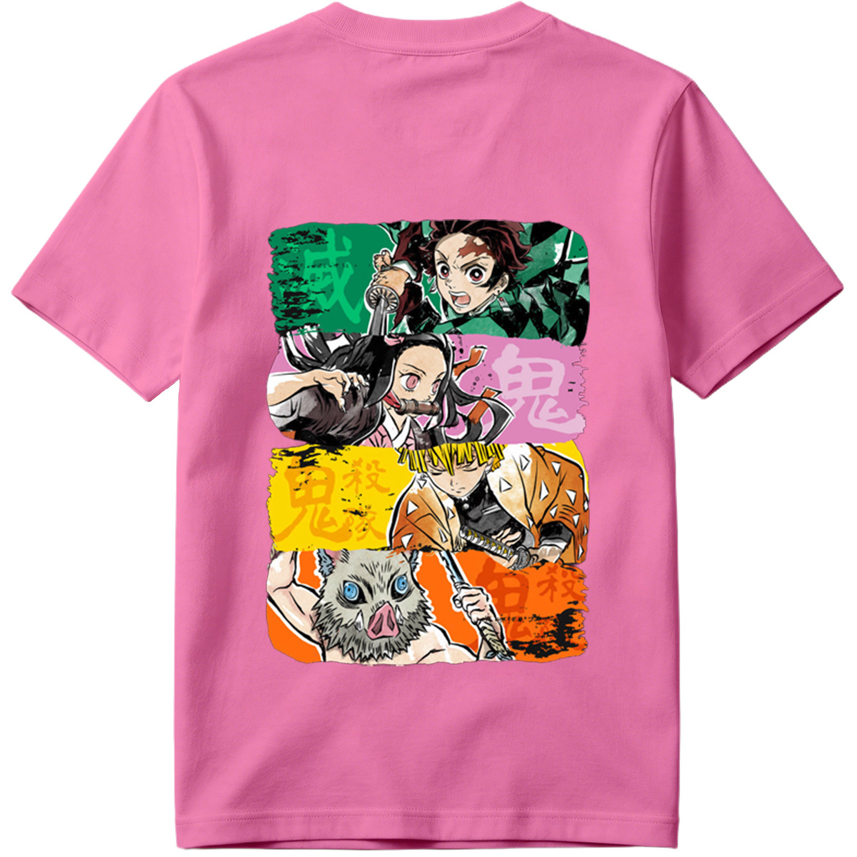 Demon Slayer: Tanjiro, Nezuko, Zenitsu, and Inosuke - Tee