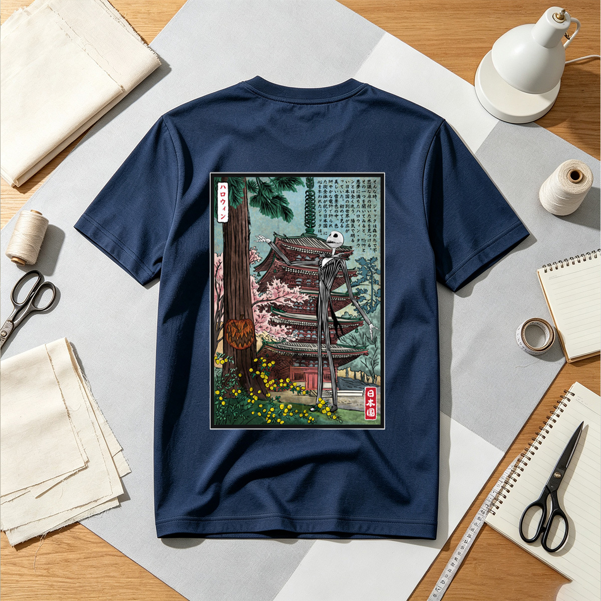 Jack Skellington in Japan - Tee