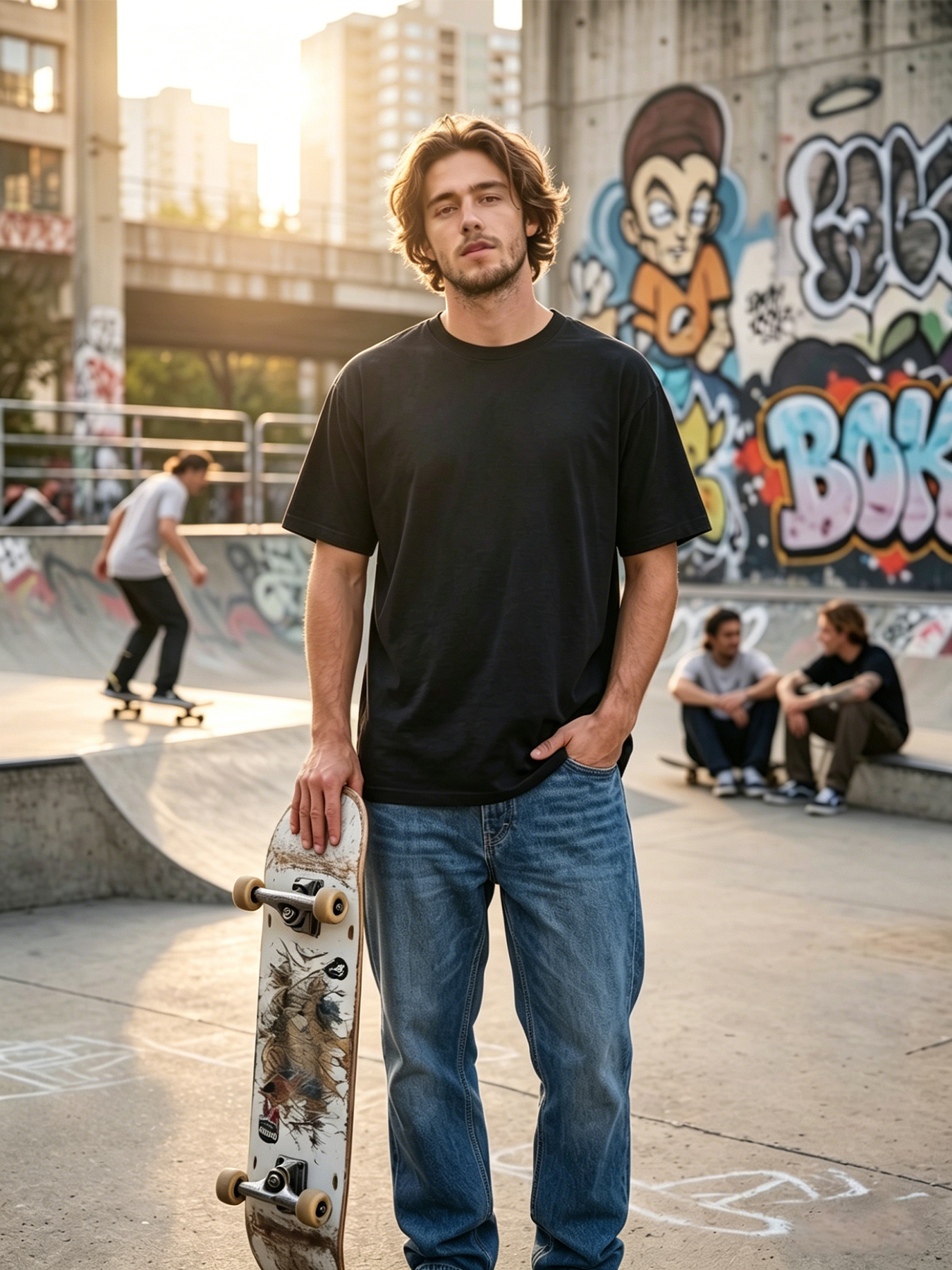 Men's Coffee Lover Graphic Print Casual Crew Neck Short Sleeve T-Shirt, Lightweight Breathable Summer Top for Daily Outings & Café Wear