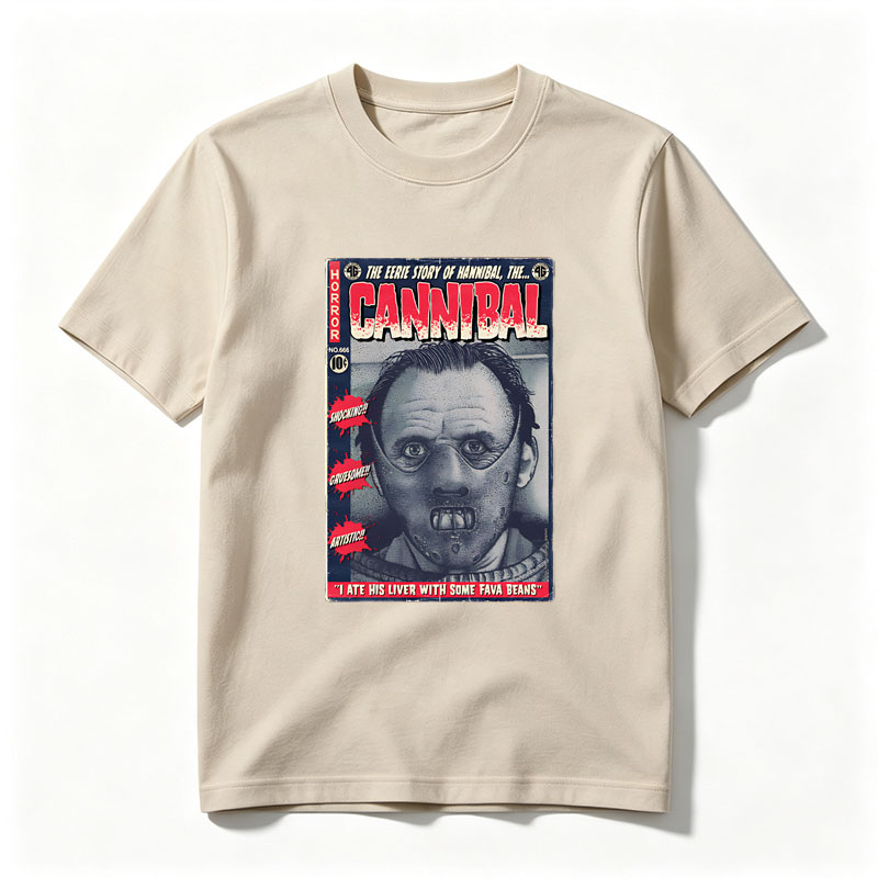 Hannibal Lecter Horror Comic Cover: 