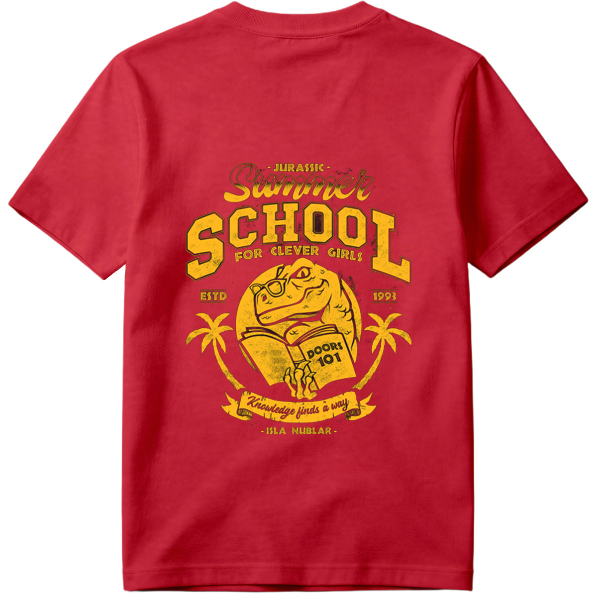 Jurassic Summer School for Clever Girls - Isla Nublar - Tee