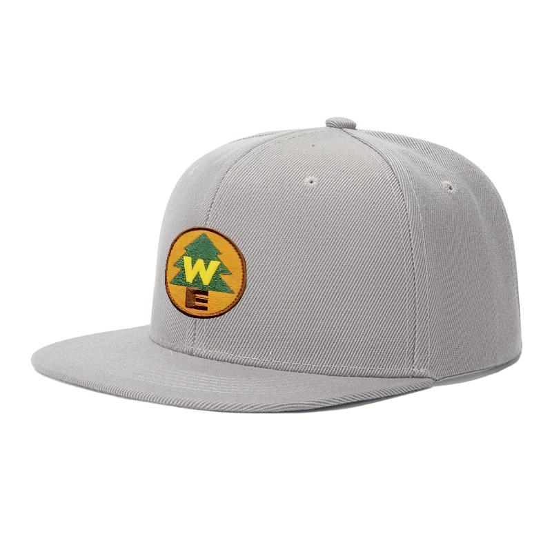 Flat Brim Baseball Cap Tree Logo W Patch Streetwear Underground Skate Style for Basketball Court Skate Park Urban Lifestyle Skateboarders Hip Hop Artists Streetwear Enthusiasts