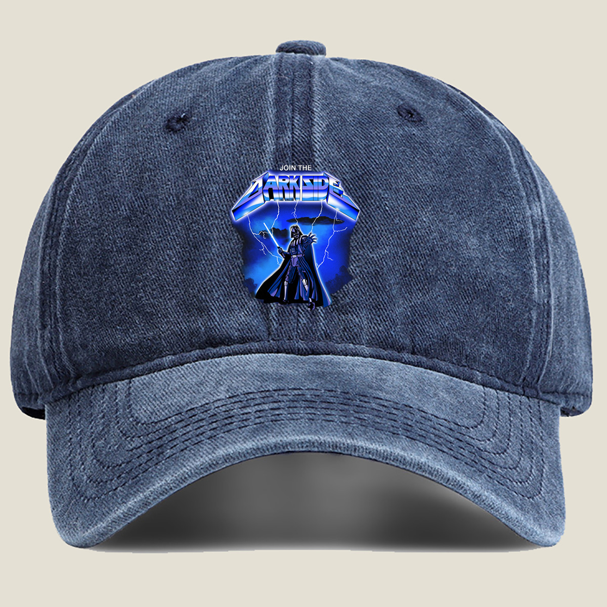 Join the Dark Side - Darth Vader - Washed Denim - Baseball Cap