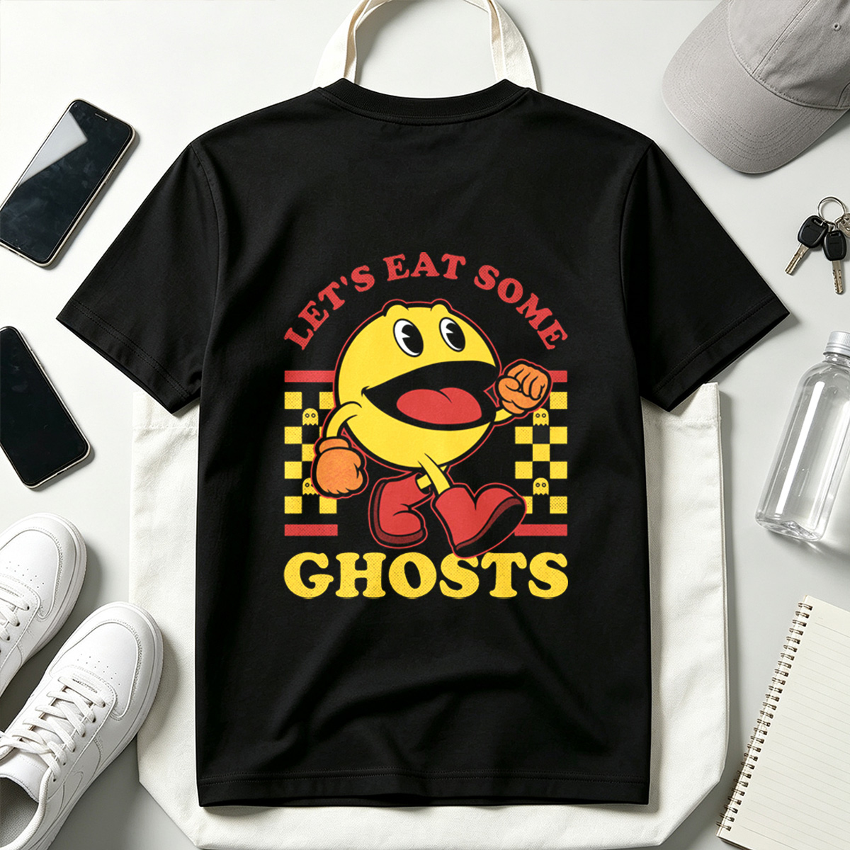 Pac-Man: Let's Eat Some Ghosts - Tee
