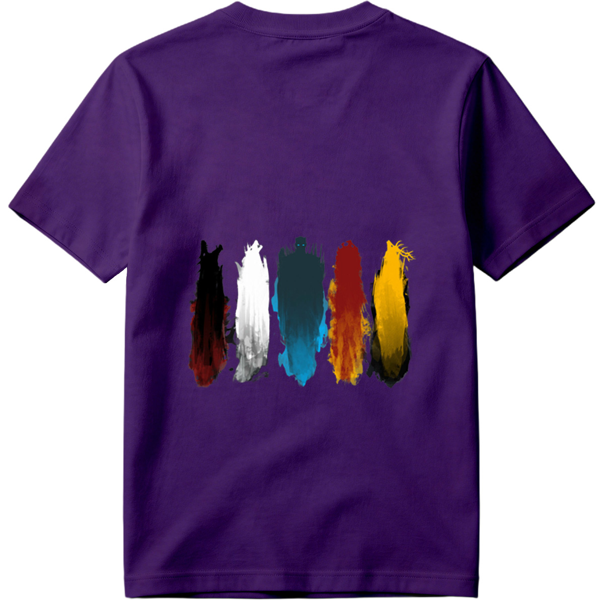 The Five Elements: Fire, Water, Earth, Air, and Spirit - Tee