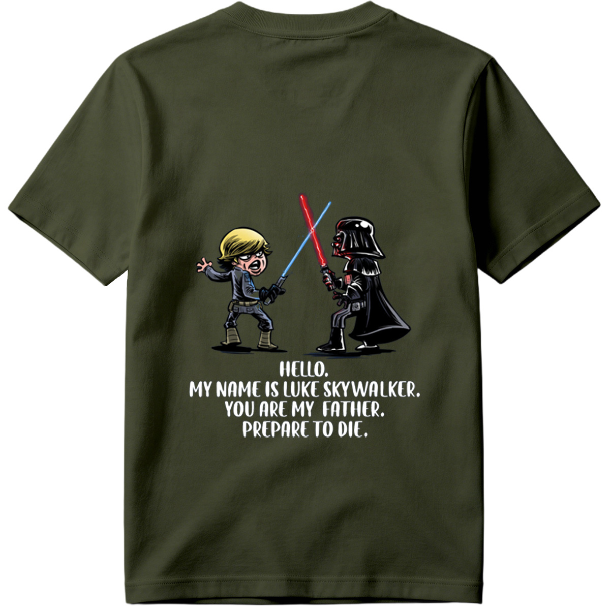 Star Wars: Luke Skywalker vs Darth Vader - Tee