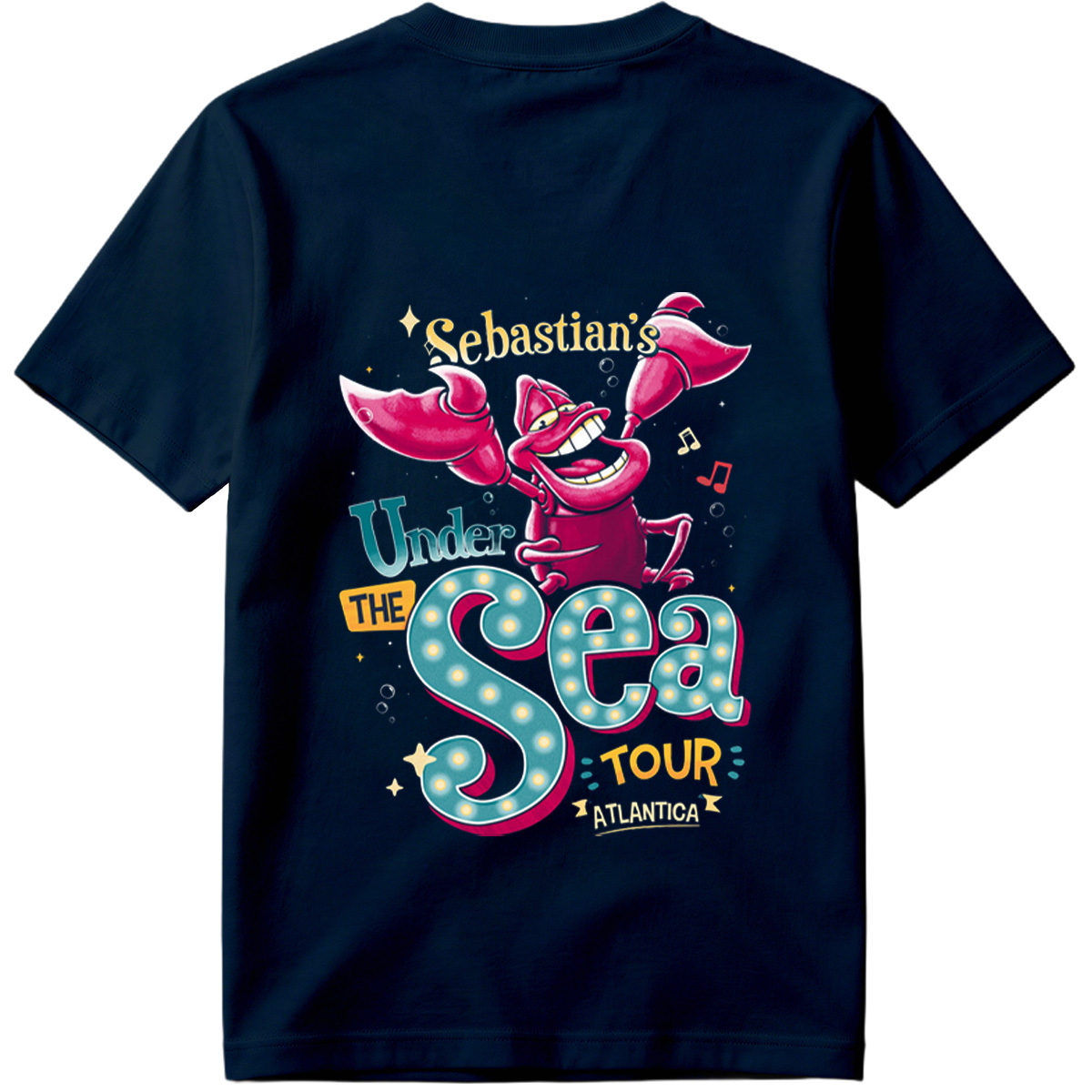 Sebastian's Under the Sea Tour Atlantica - Tee