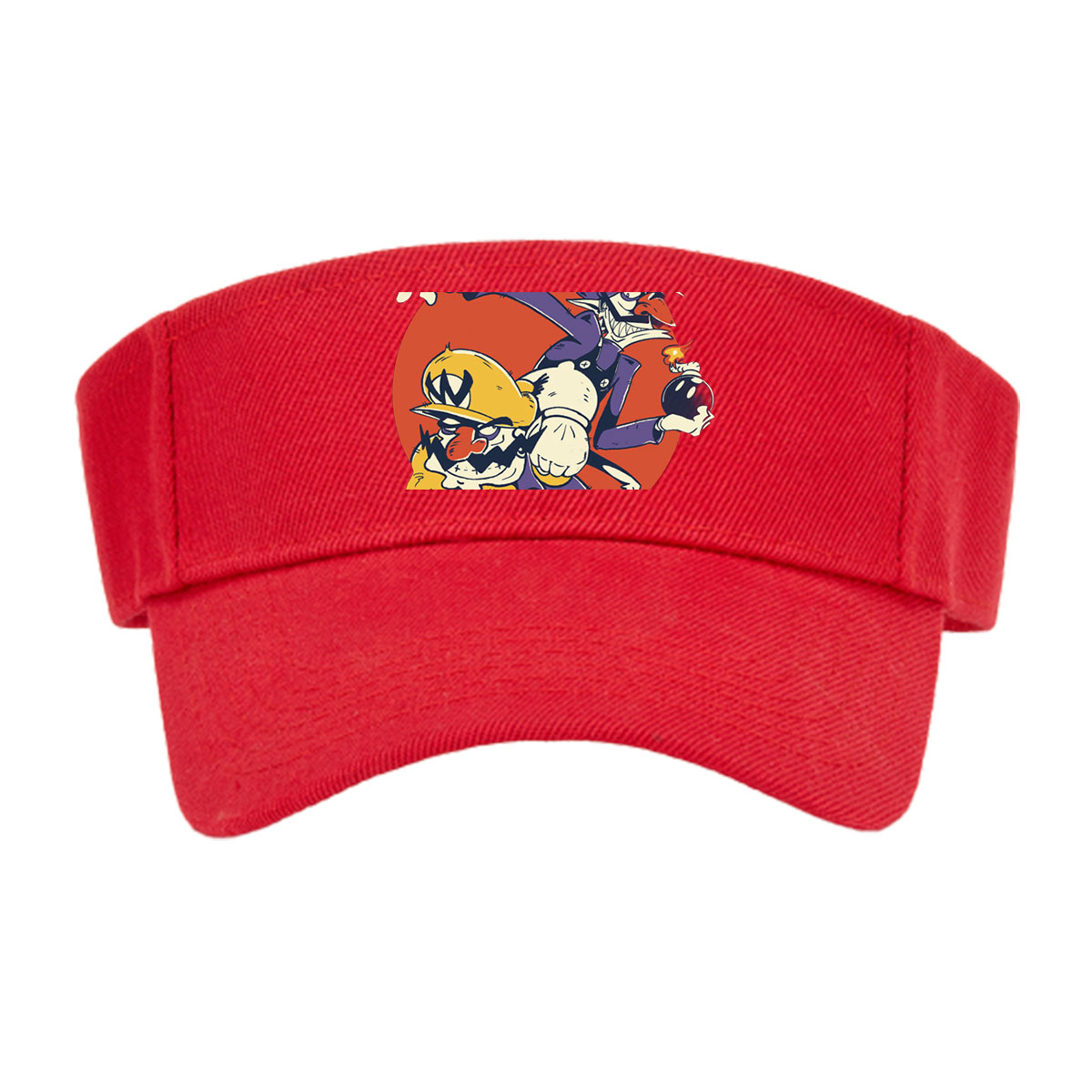 Wario and Waluigi in Action Pose -  Visor cap