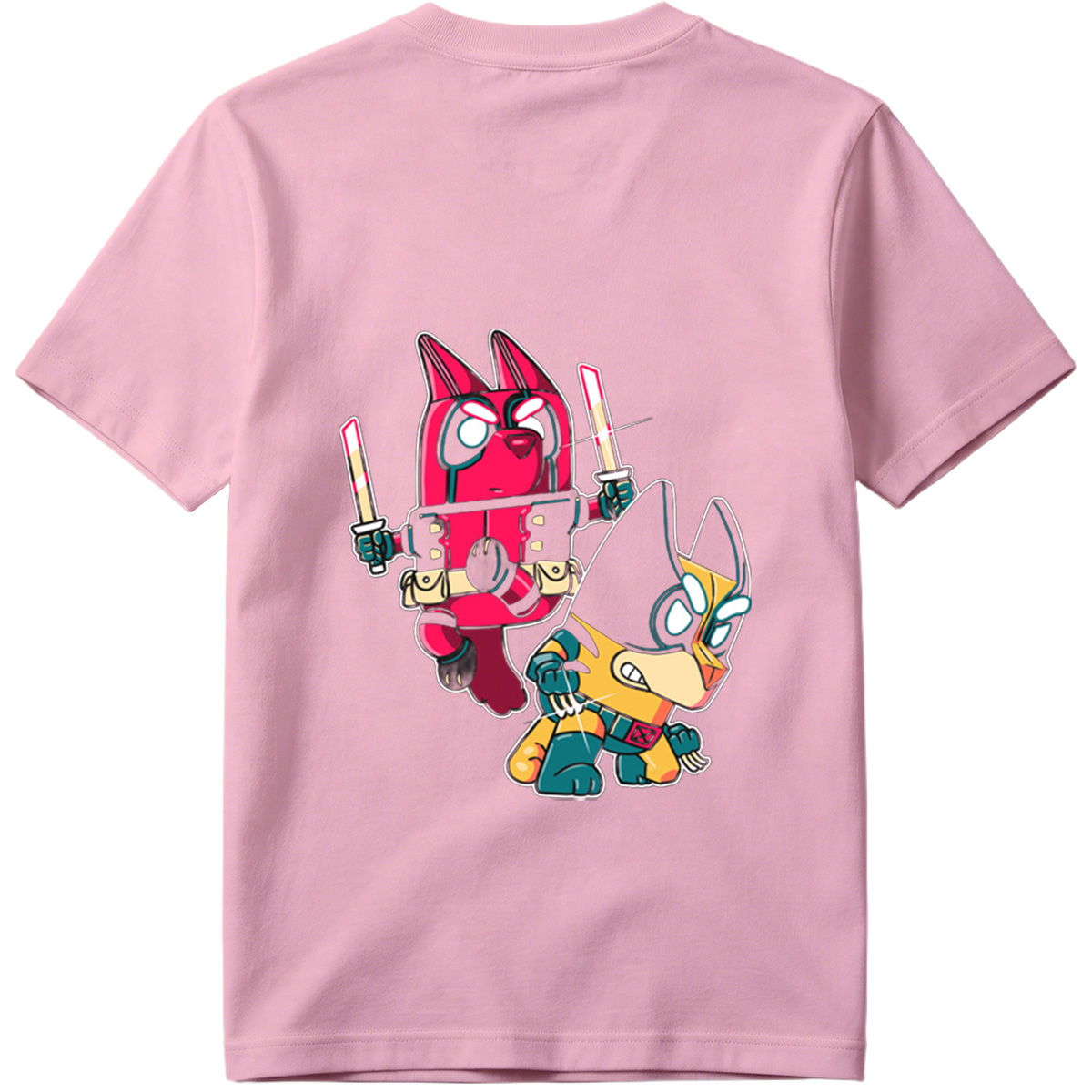 Deadpool and Batman: Chibi Heroes Clash - Tee