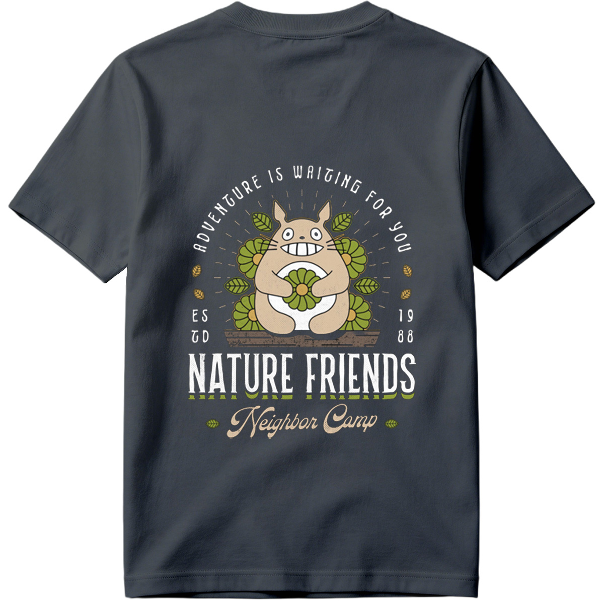 Totoro Nature Friends Neighbor Camp - Tee
