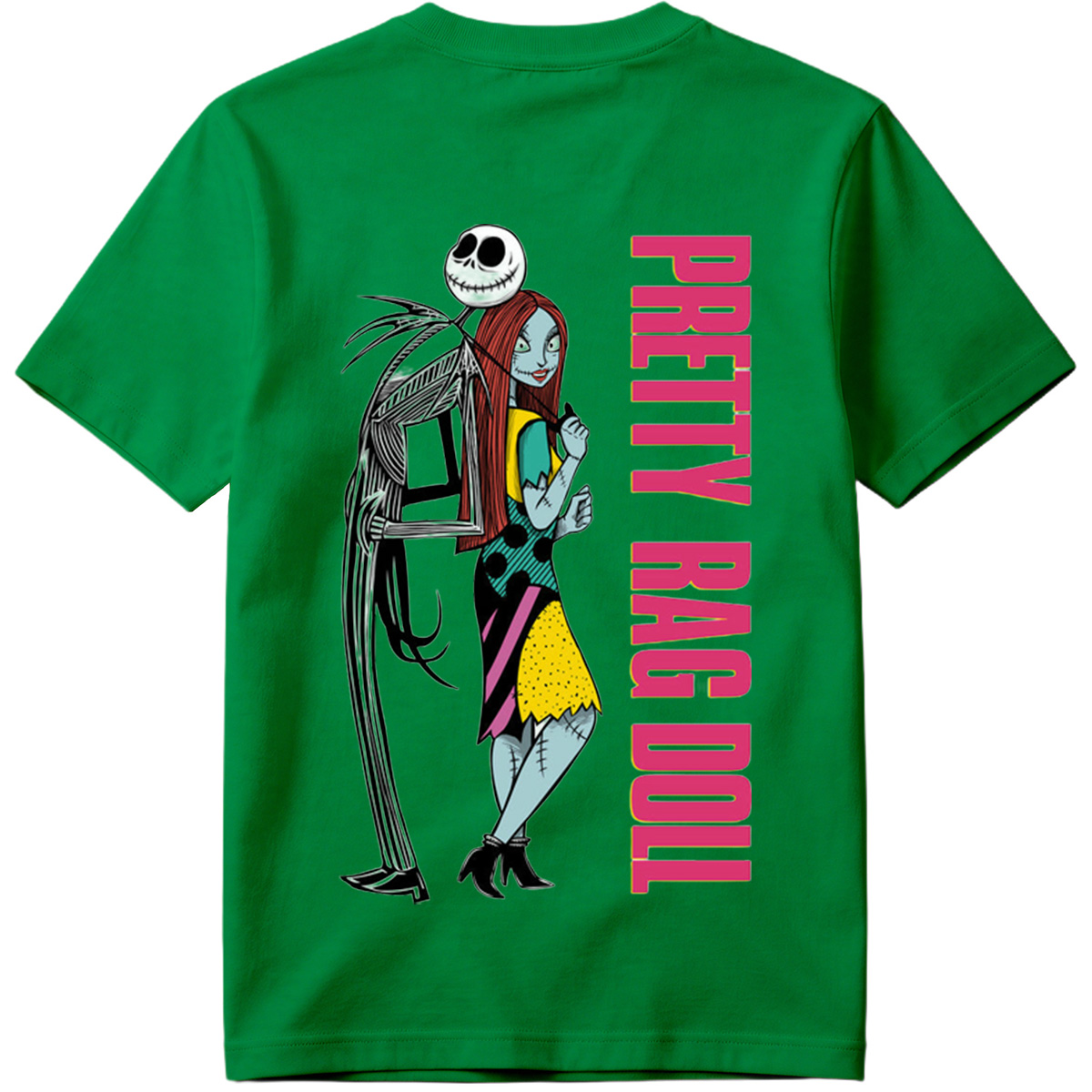 The Nightmare Before Christmas: Jack Skellington and Sally - Pretty Rag Doll - Tee