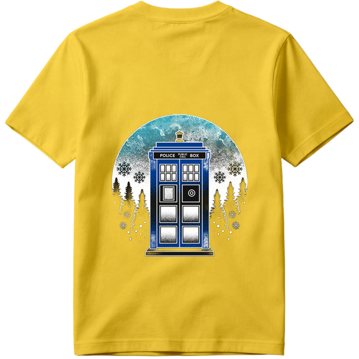TARDIS in Winter Wonderland - Tee