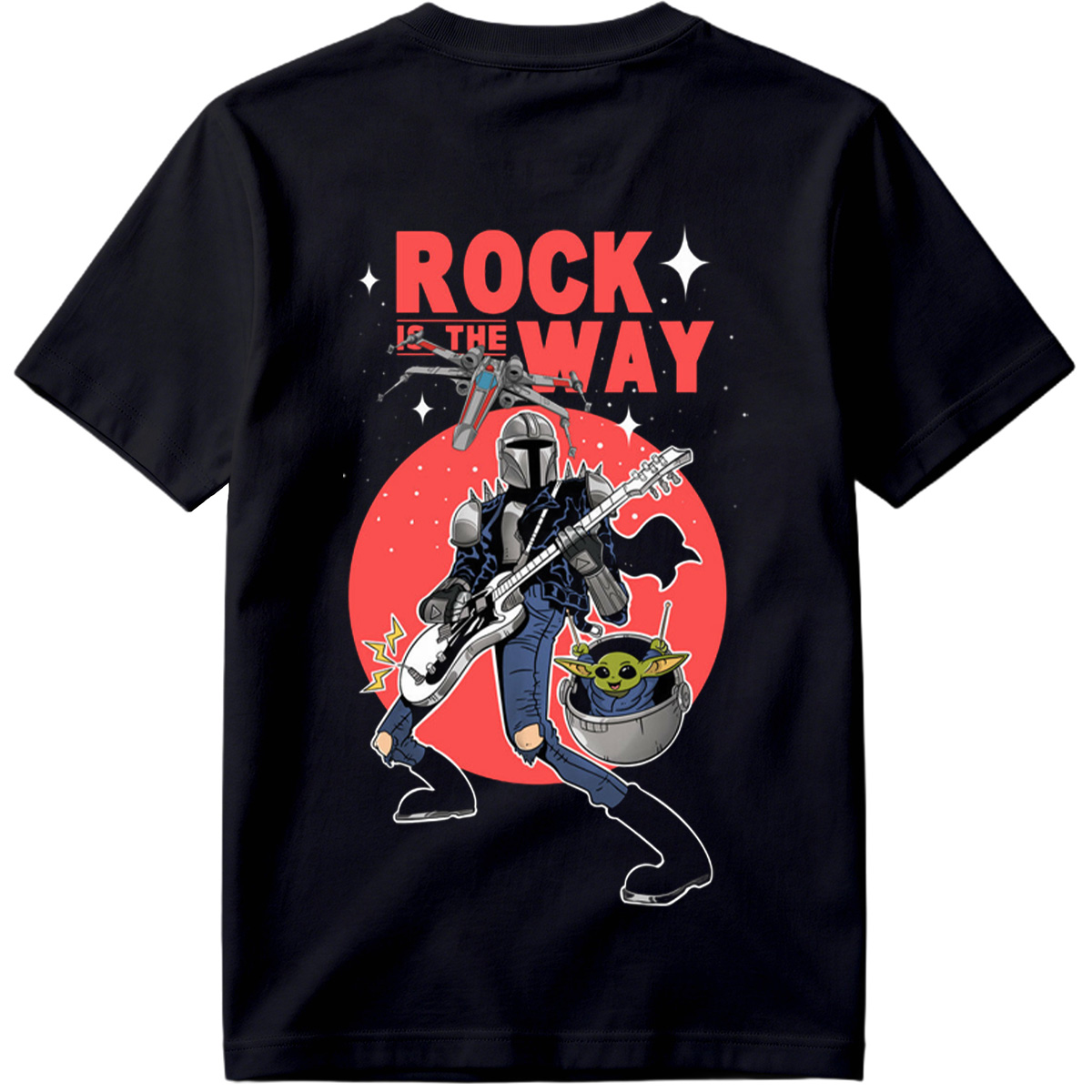 The Mandalorian and Grogu Rock the Way - Tee