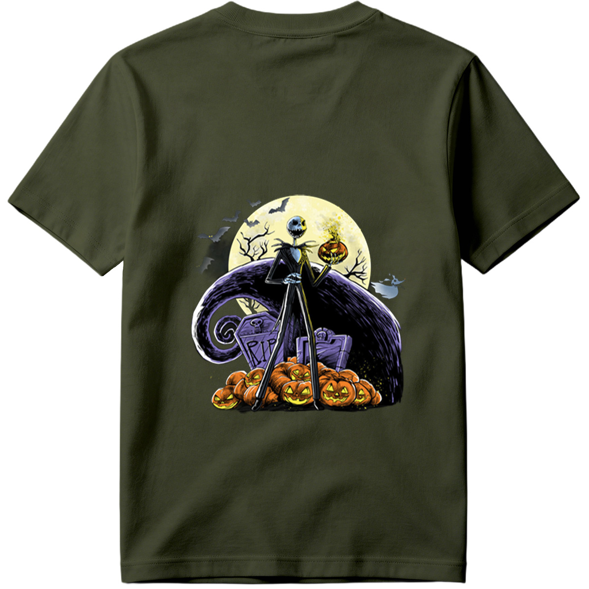 The Nightmare Before Christmas - Jack Skellington and Pumpkin King - Tee