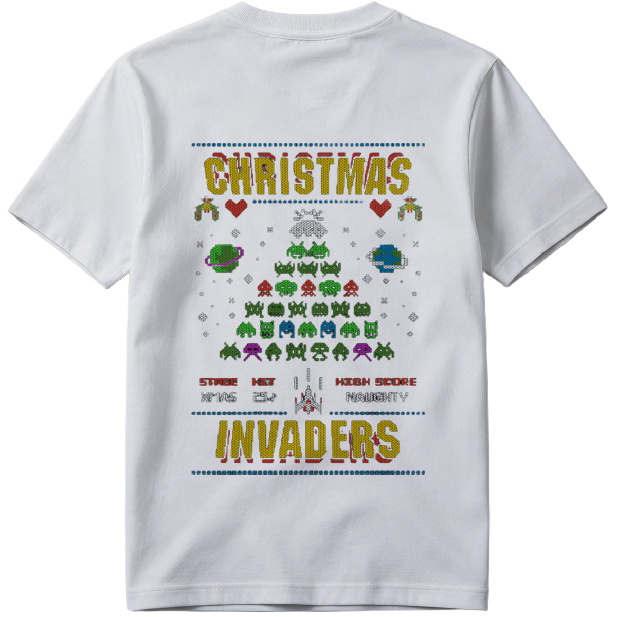 Christmas Invaders: Space Aliens and Holiday Fun - Tee