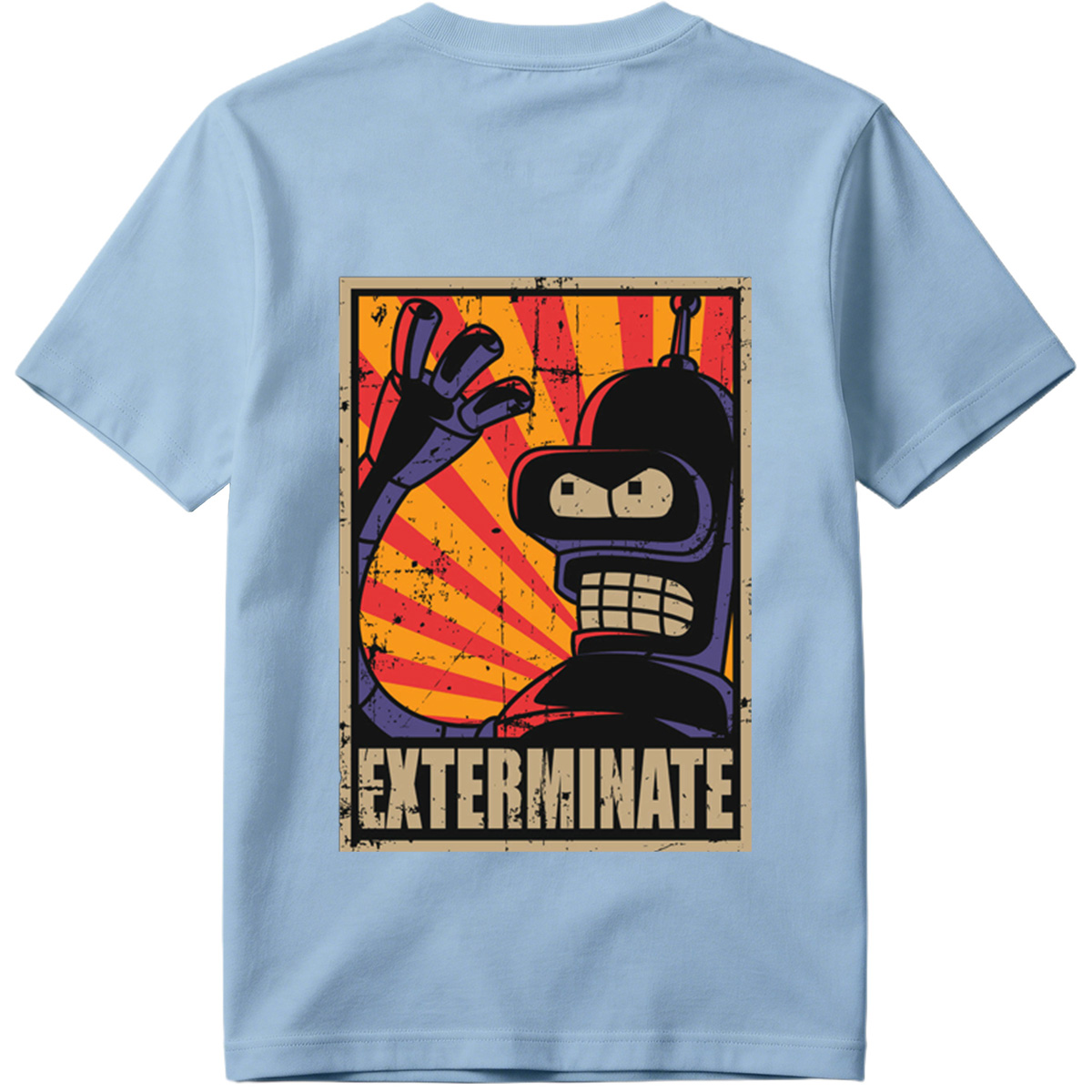 Futurama: Bender Exterminate Poster - Tee