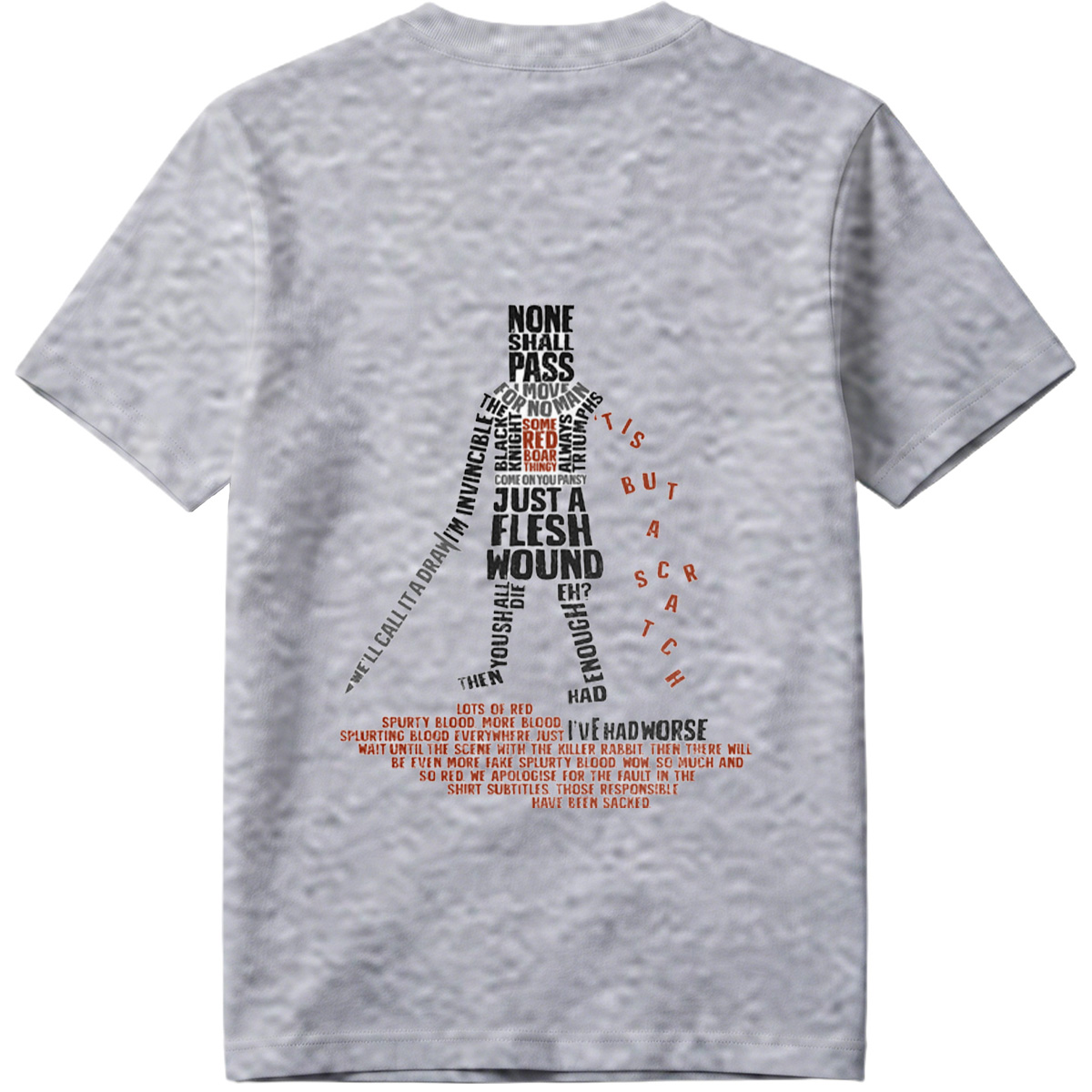 Monty Python and the Holy Grail - Knight's Quote Art - Tee