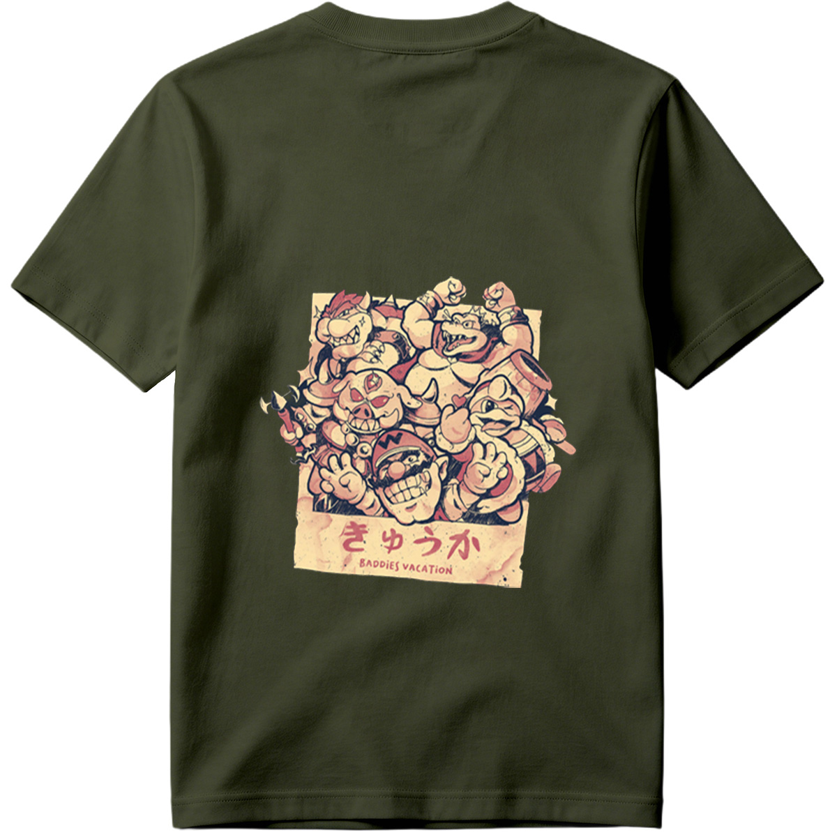 Mario Baddies Vacation - Tee