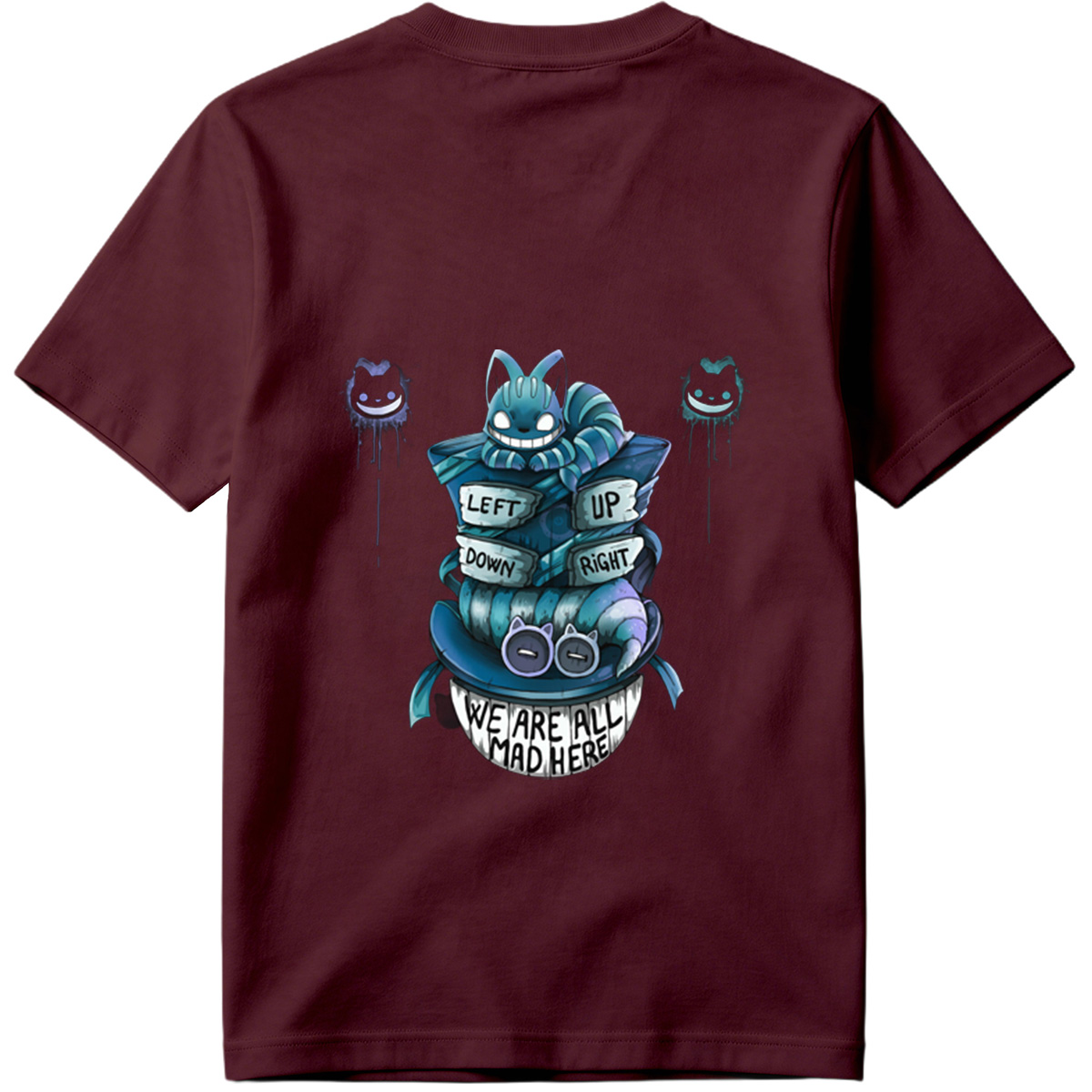 Cheshire Cat and Pokémon Fusion: We Are All Mad Here - Tee