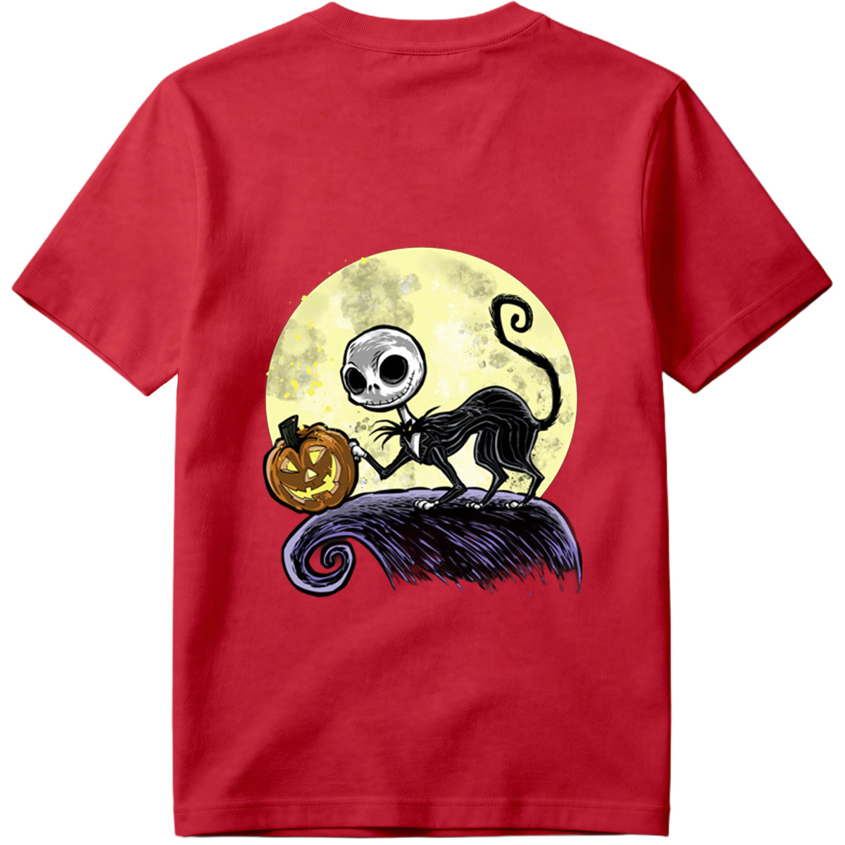 Jack Skellington and Pumpkin Moon - Tee