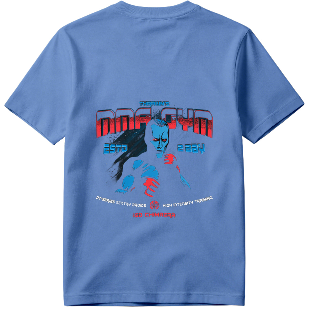 Thrawn's Dark Gym: DT-Series Sentry Droids & ISD Chimera - Tee