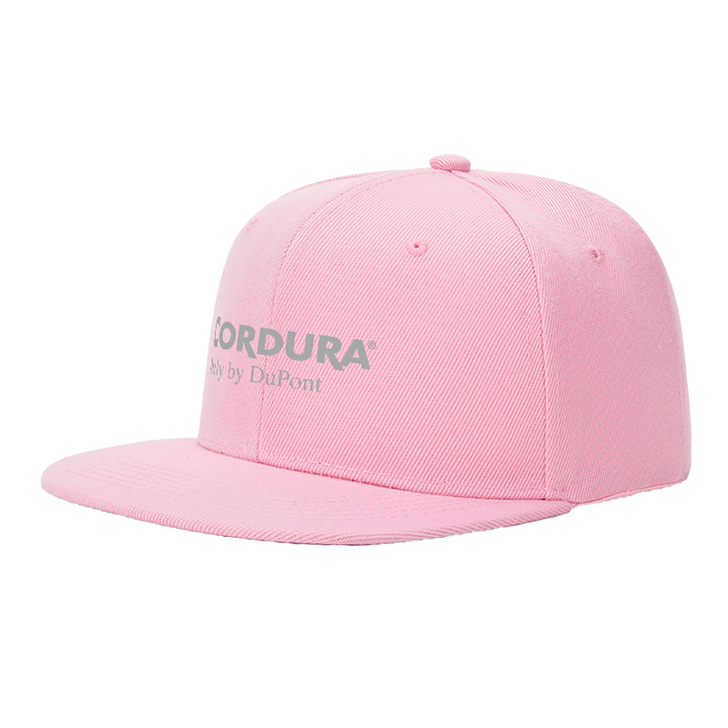 Flat Brim Baseball Cap Cordura Logo Print Streetwear Underground Skate Style for Basketball Court Skate Park Urban Lifestyle Skaters Rappers Streetwear Enthusiasts