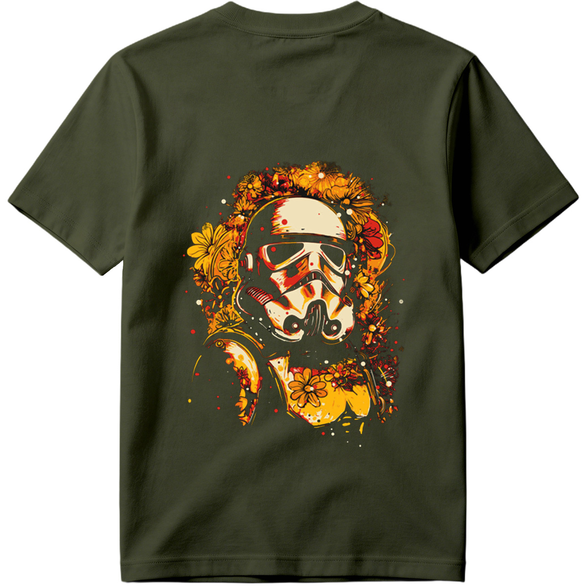 Star Wars Stormtrooper with Floral Design - Tee
