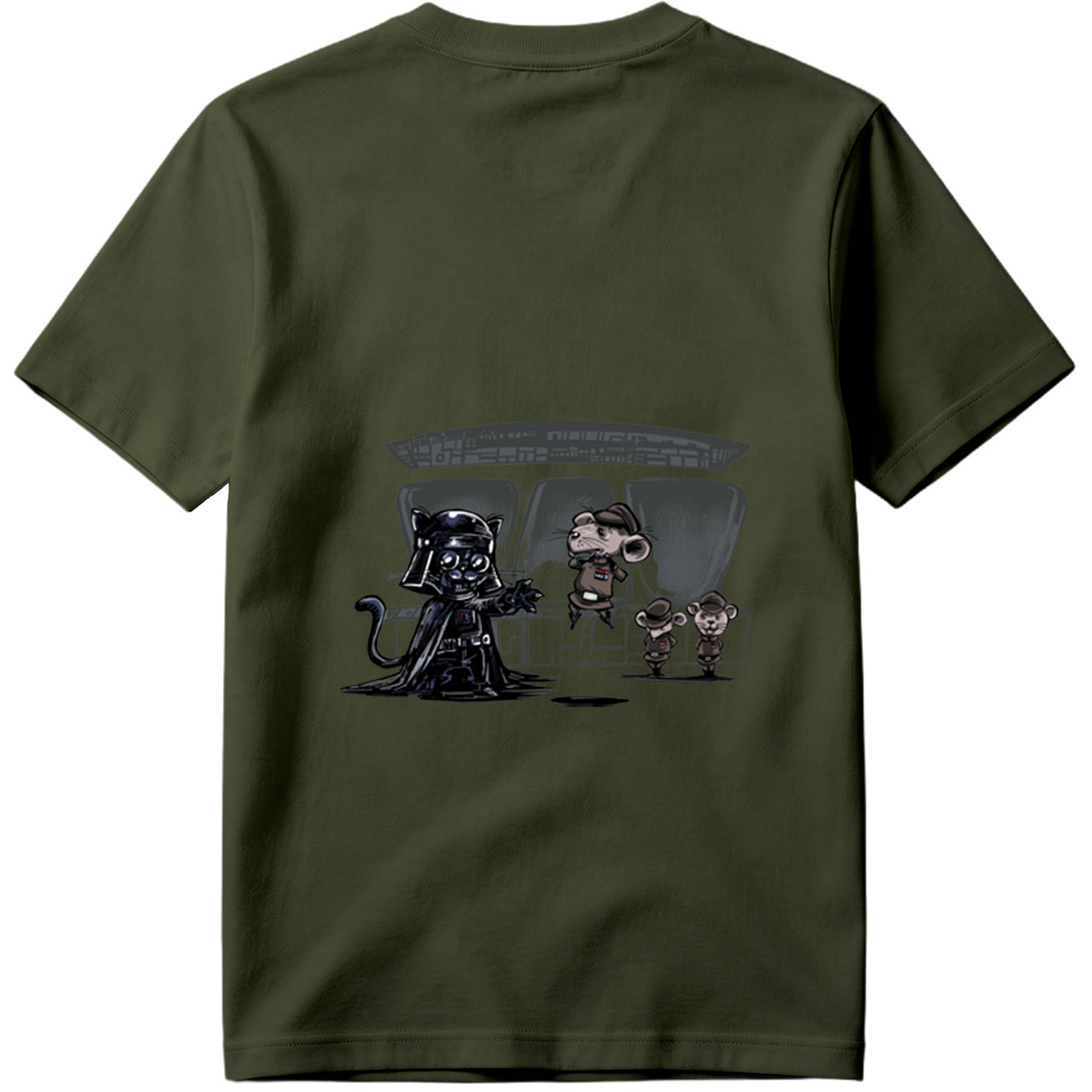 Darth Cat and Mouse Imperial Officers - Tee
