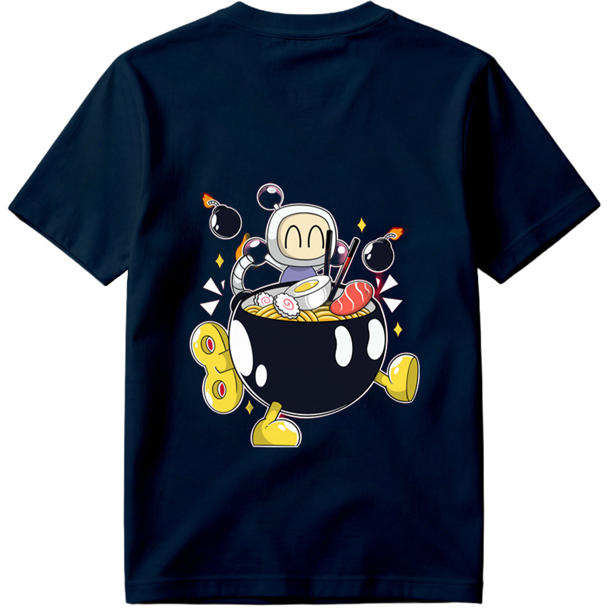 Bomberman and Ramen Bowl Adventure - Tee