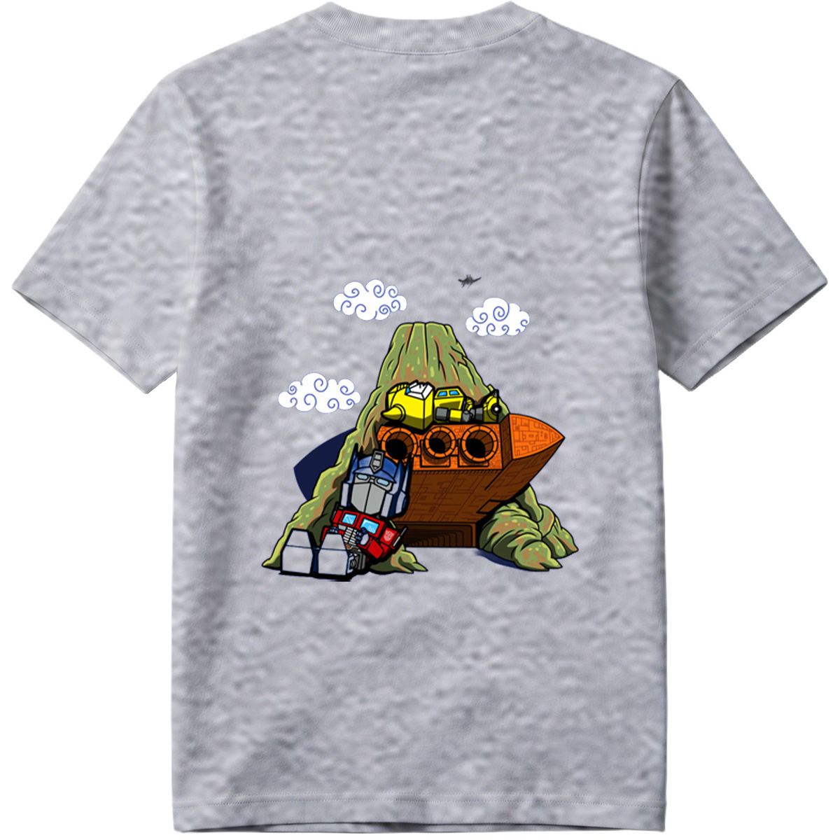 Transformers: Optimus Prime and Bumblebee at the Ark - Tee