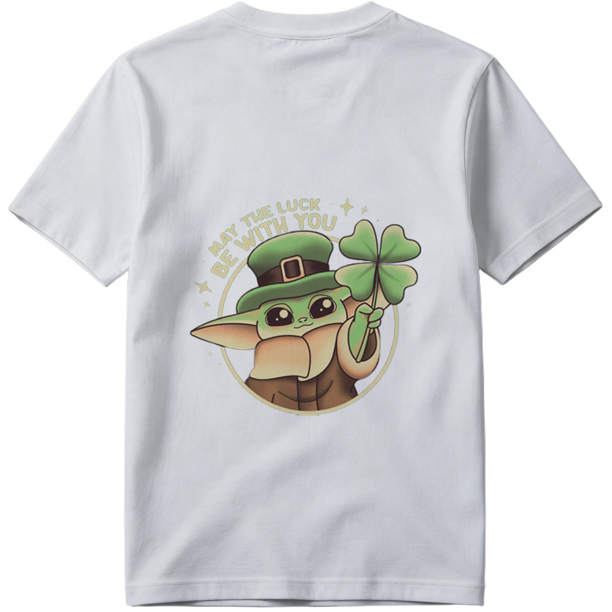 Baby Yoda St. Patrick's Day Design - Tee