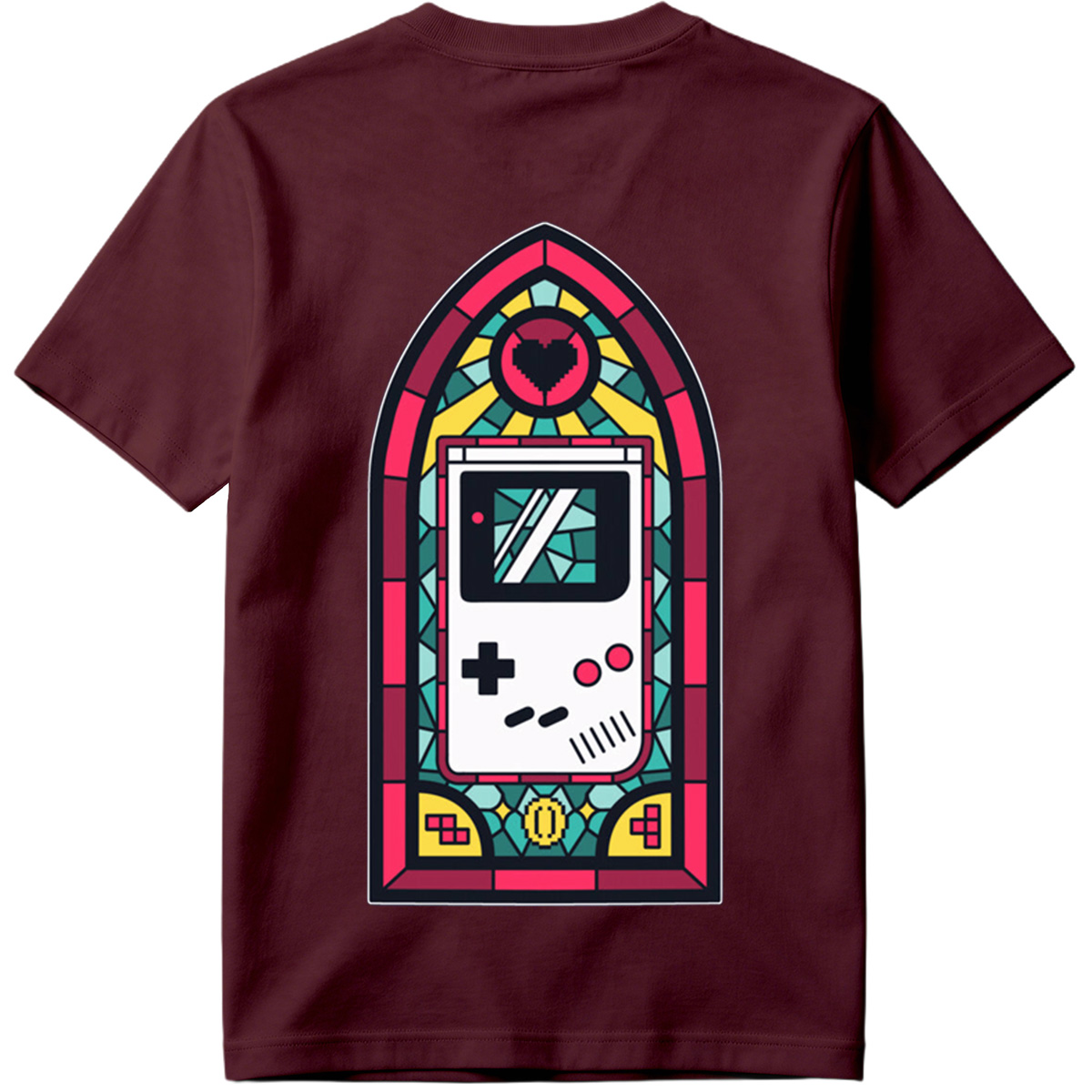 Stained Glass Game Boy - Tee