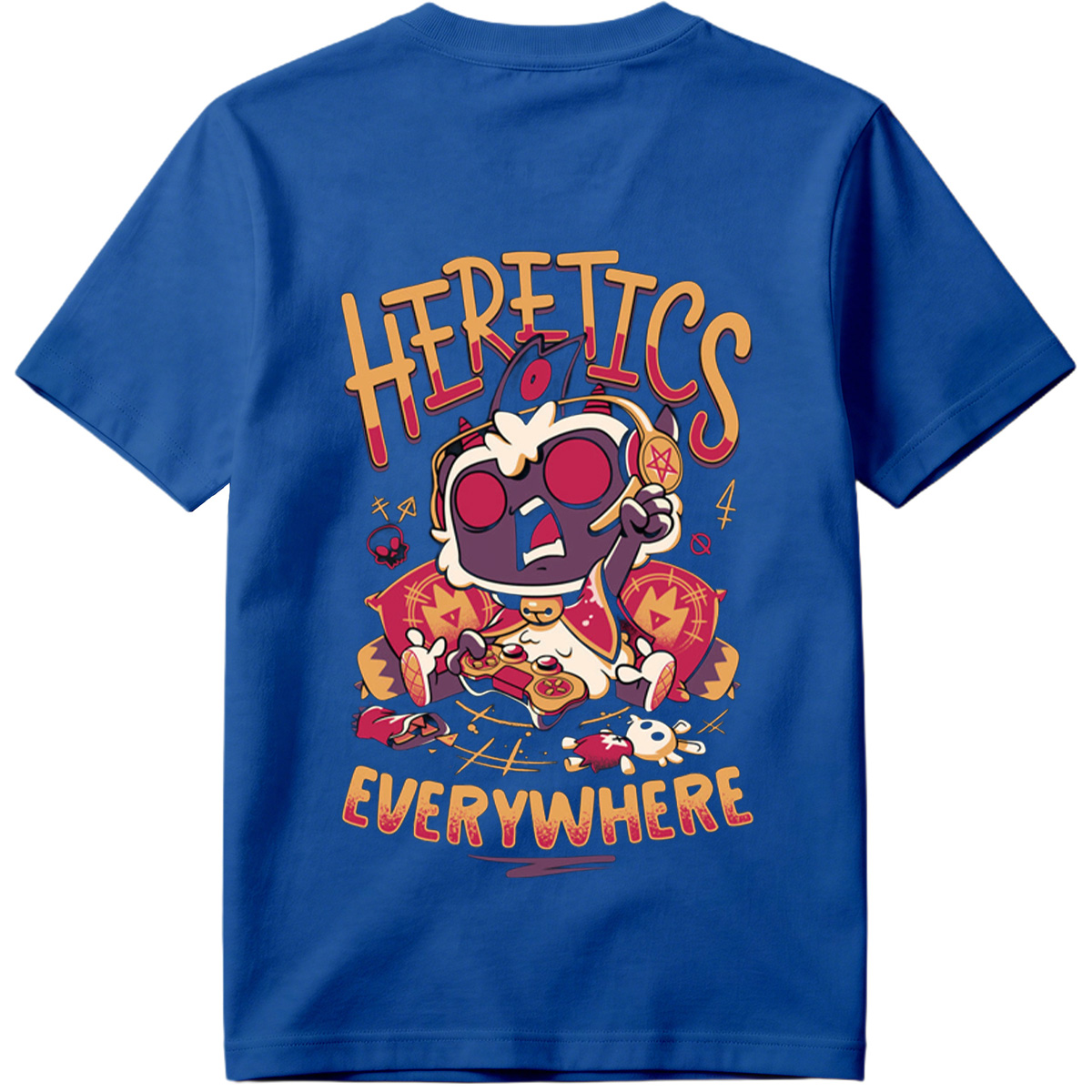 Heretics Everywhere: A Gaming Character Adventure - Tee