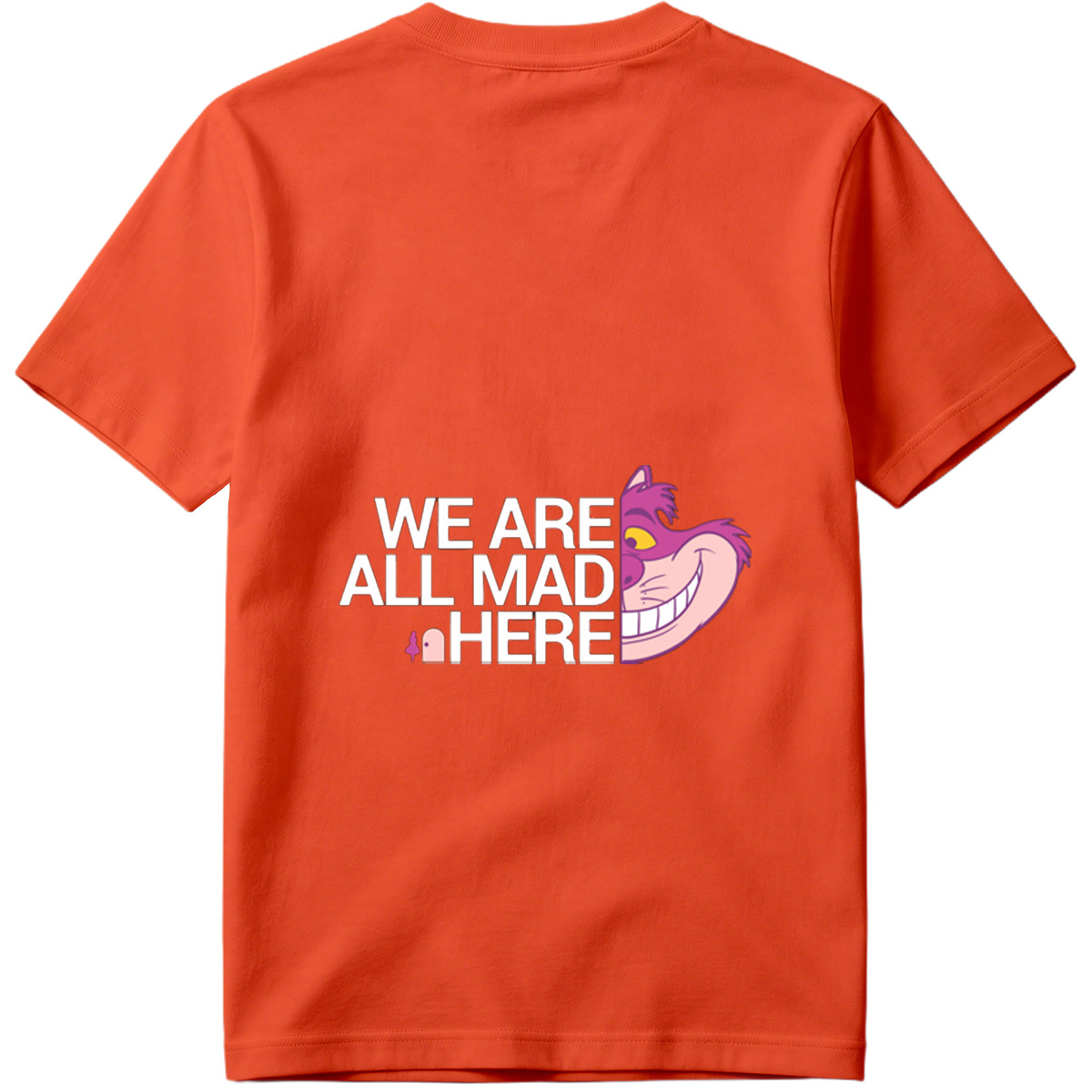Alice in Wonderland - Cheshire Cat: We Are All Mad Here - Tee