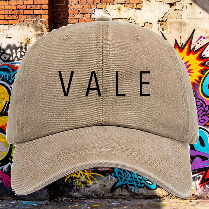 Men's Printed Washed Cap with 