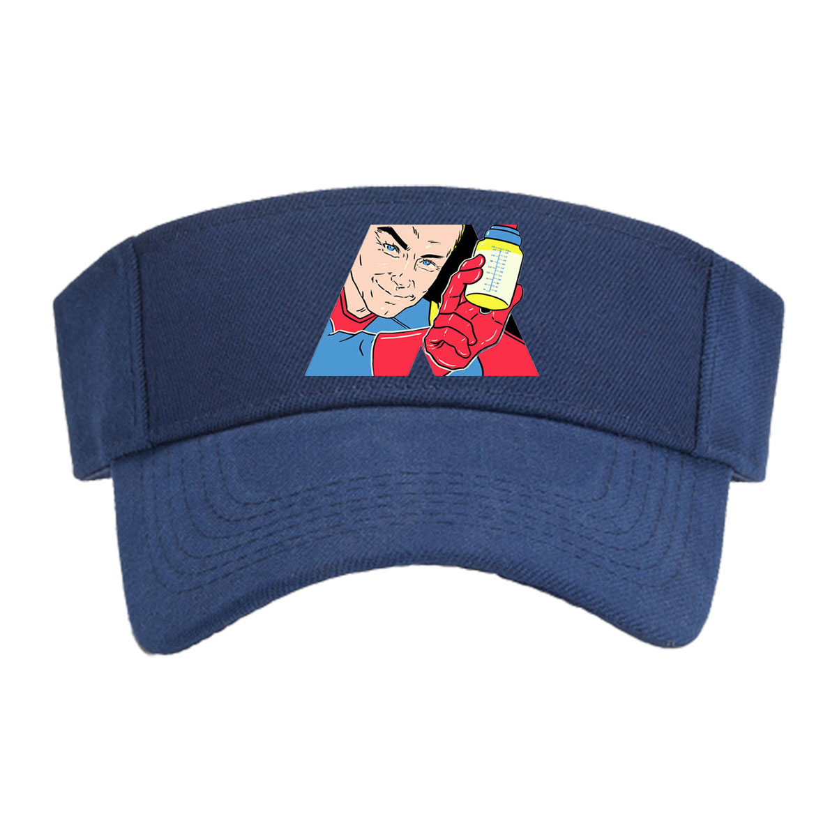 Clockwork Homelander: A Superhero with a Bottle -  Visor cap