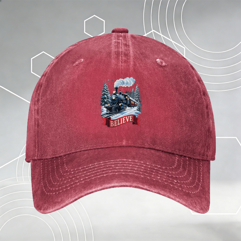 New Baseball Cap Chapter 50 Fabulous Since 1975 Lip Print Design Unisex Adjustable Hat for Birthday Celebration Women Men 50th Anniversary Gift Fashion Accessory
