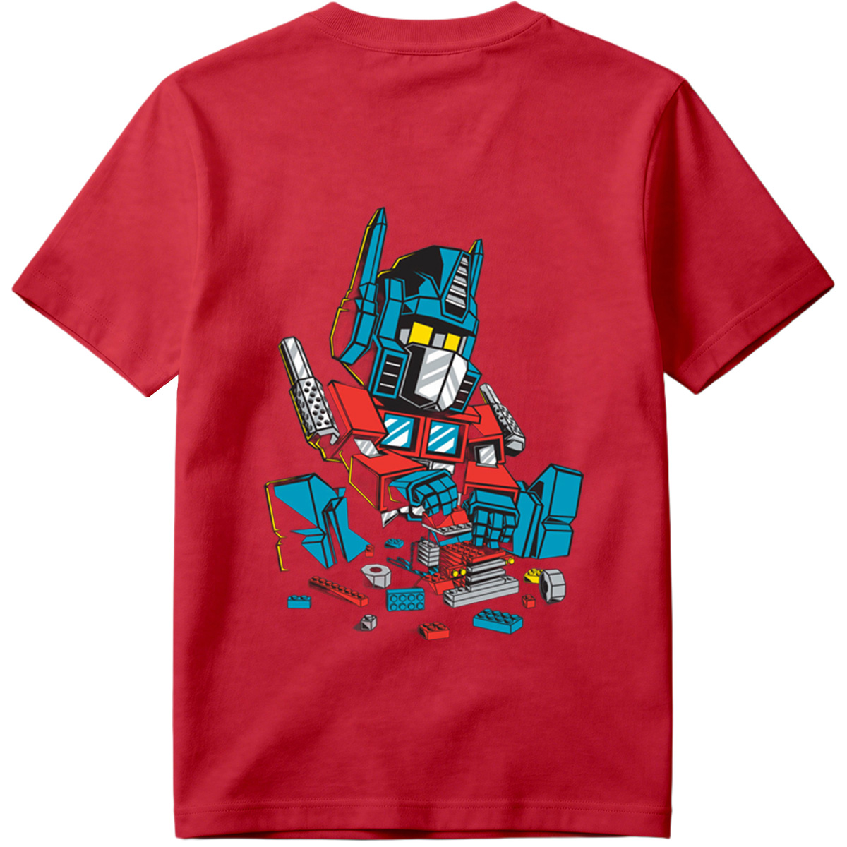 Transformers Optimus Prime LEGO Style - Tee