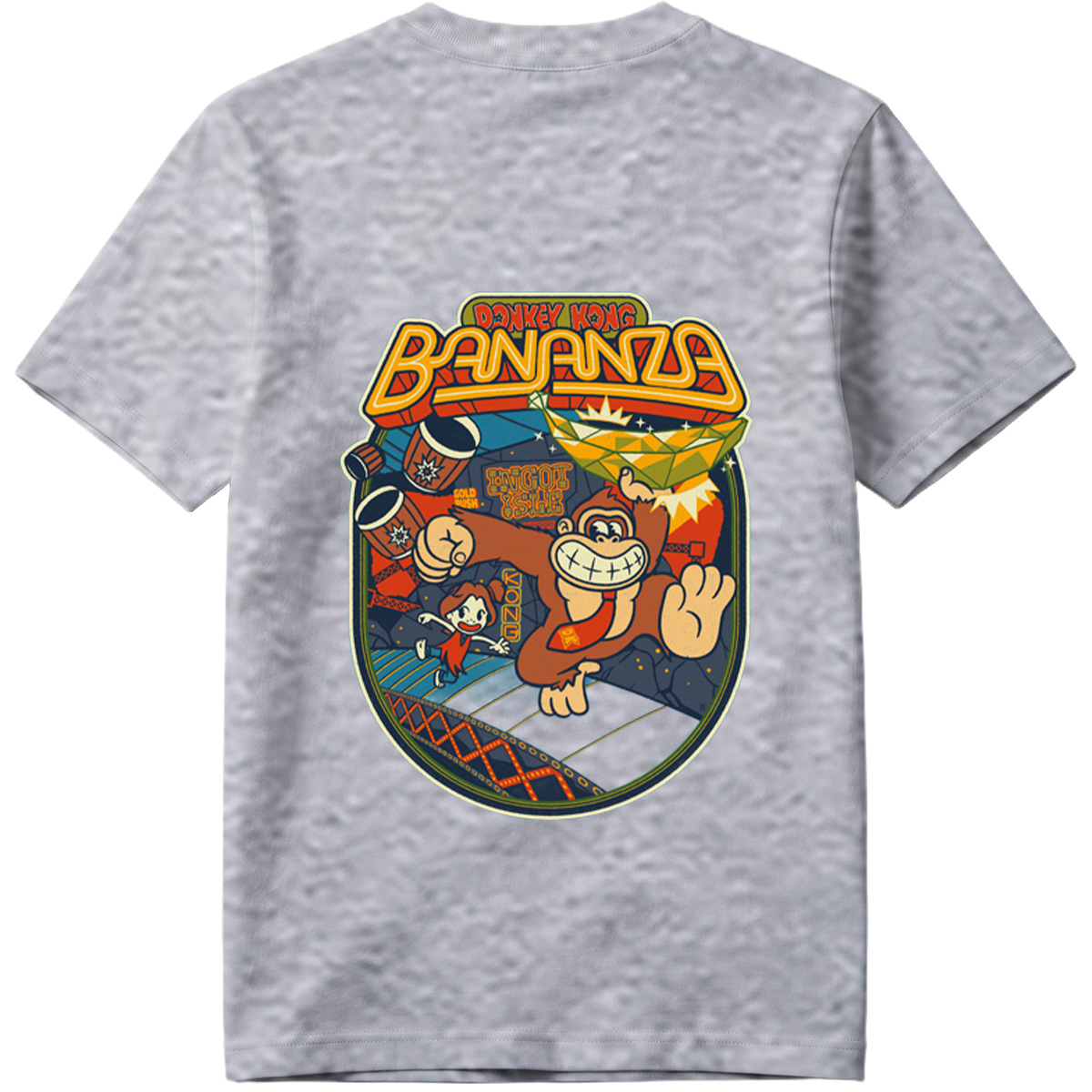 Donkey Kong Bananza: Donkey Kong and Diddy Kong Adventure - Tee