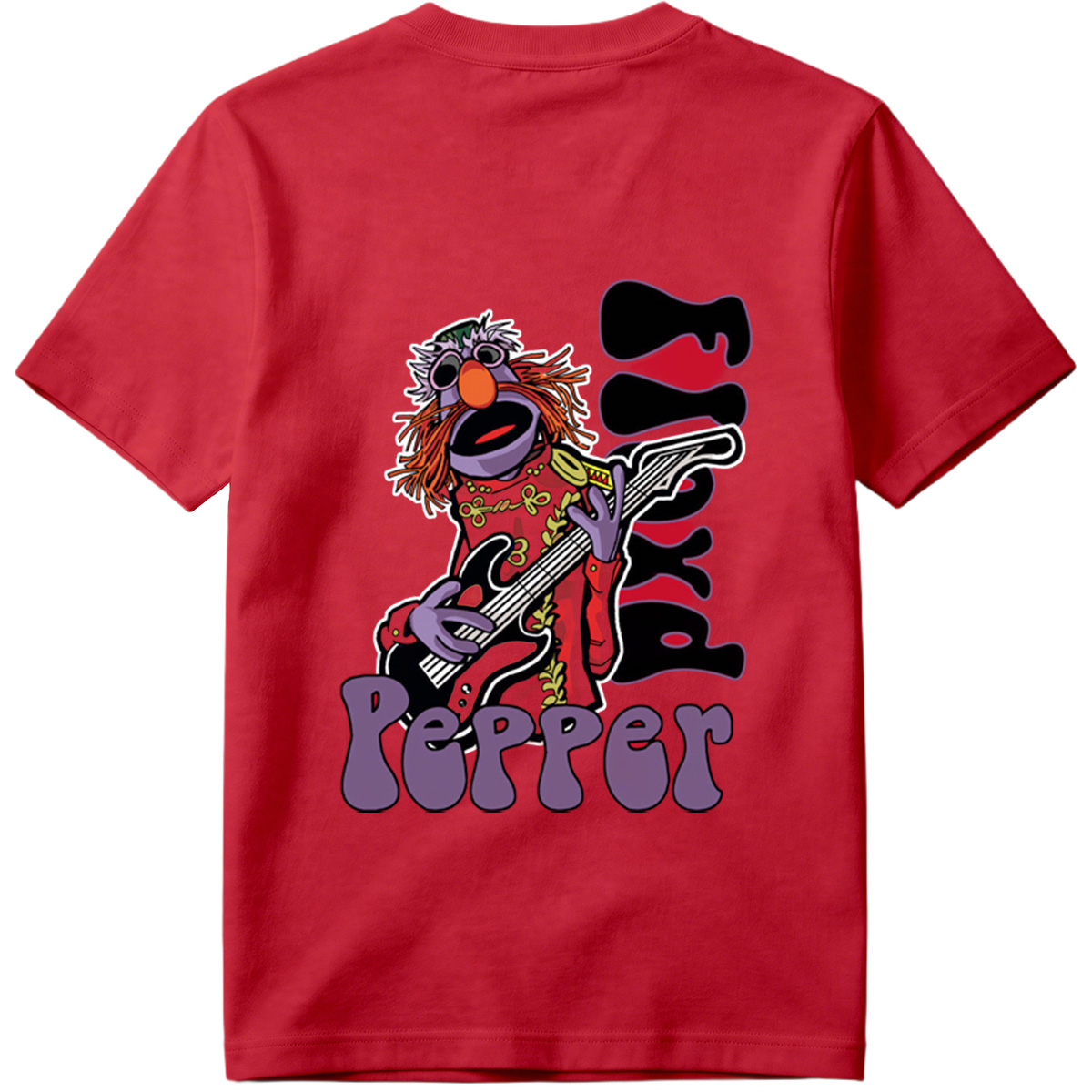 Animal from The Muppets Playing Guitar with 