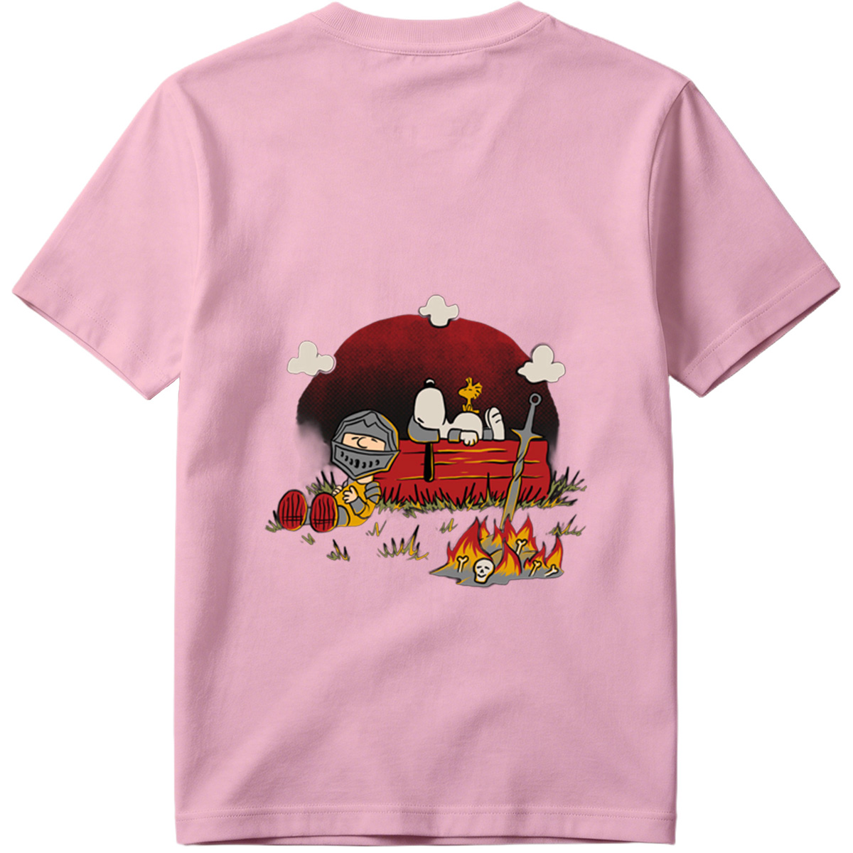 **Title:** Knight and Bone in the Moonlight - Tee
