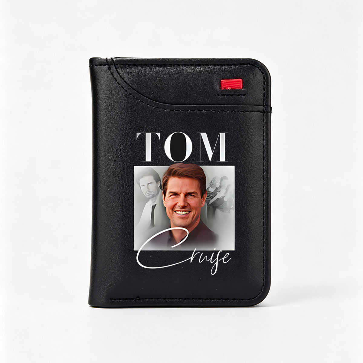 Tom Cruise: Hollywood Icon and Action Star - Vertical Style Wallet